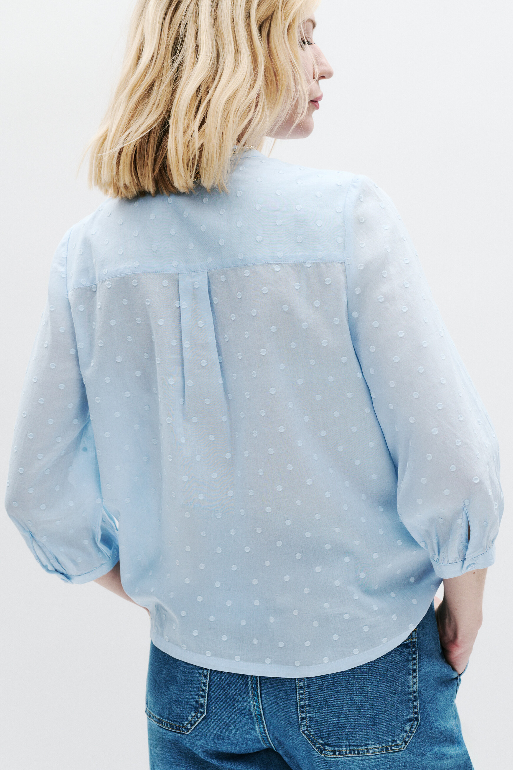 camisa cbonnie azul cielo mujer Camisa Cbonnie azul cielo mujer