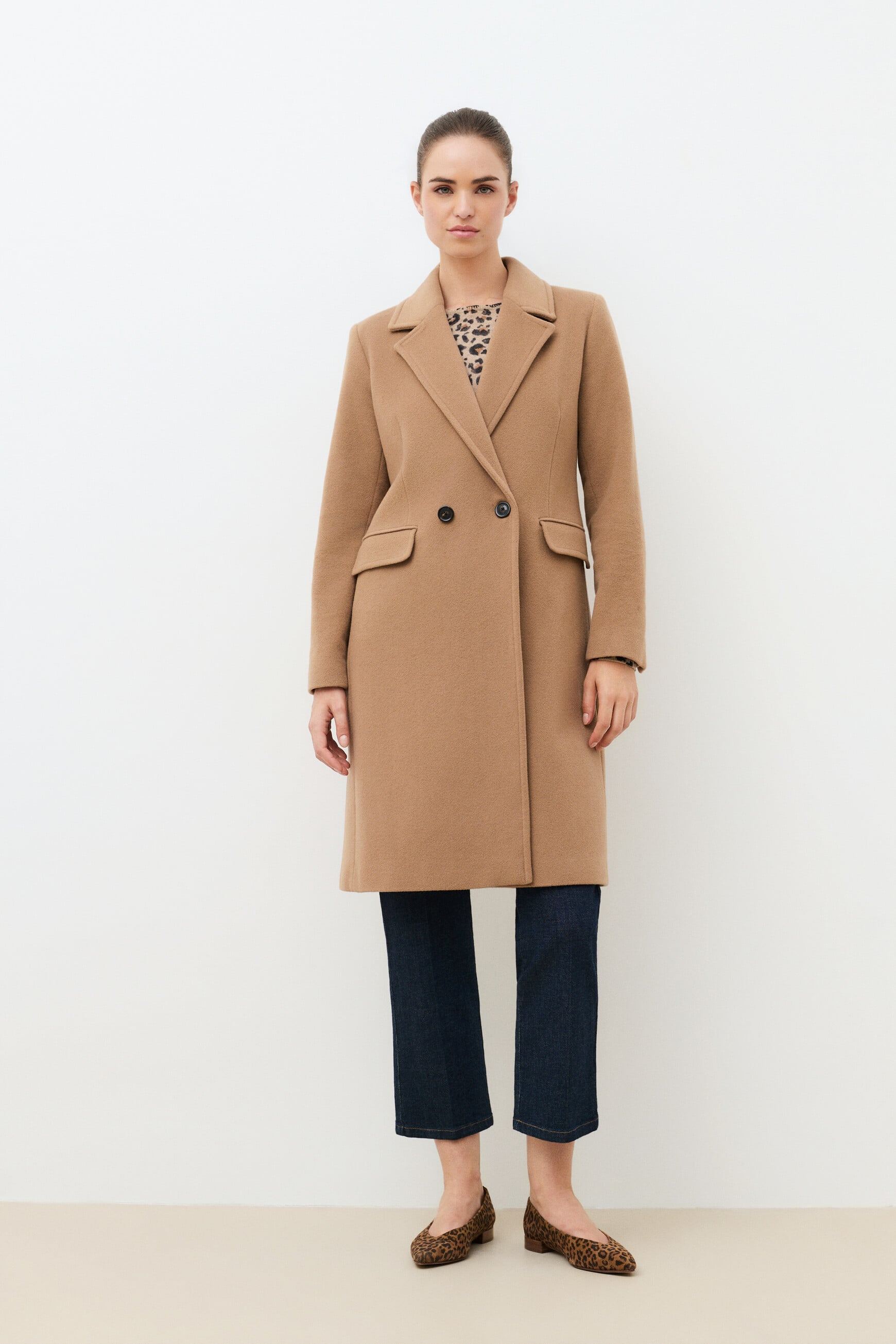 Manteau gregory camel femme