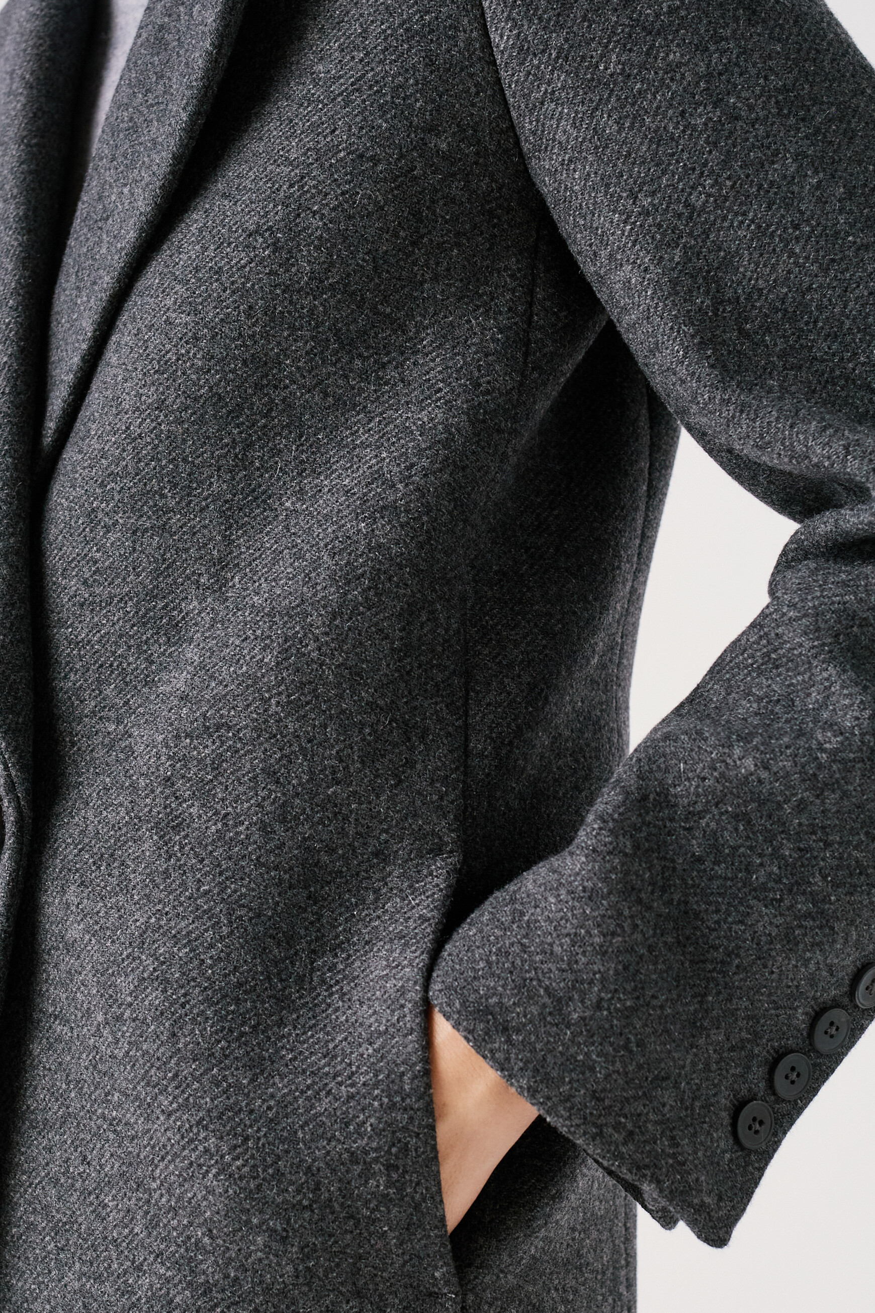 Gerard coat dark grey woman
