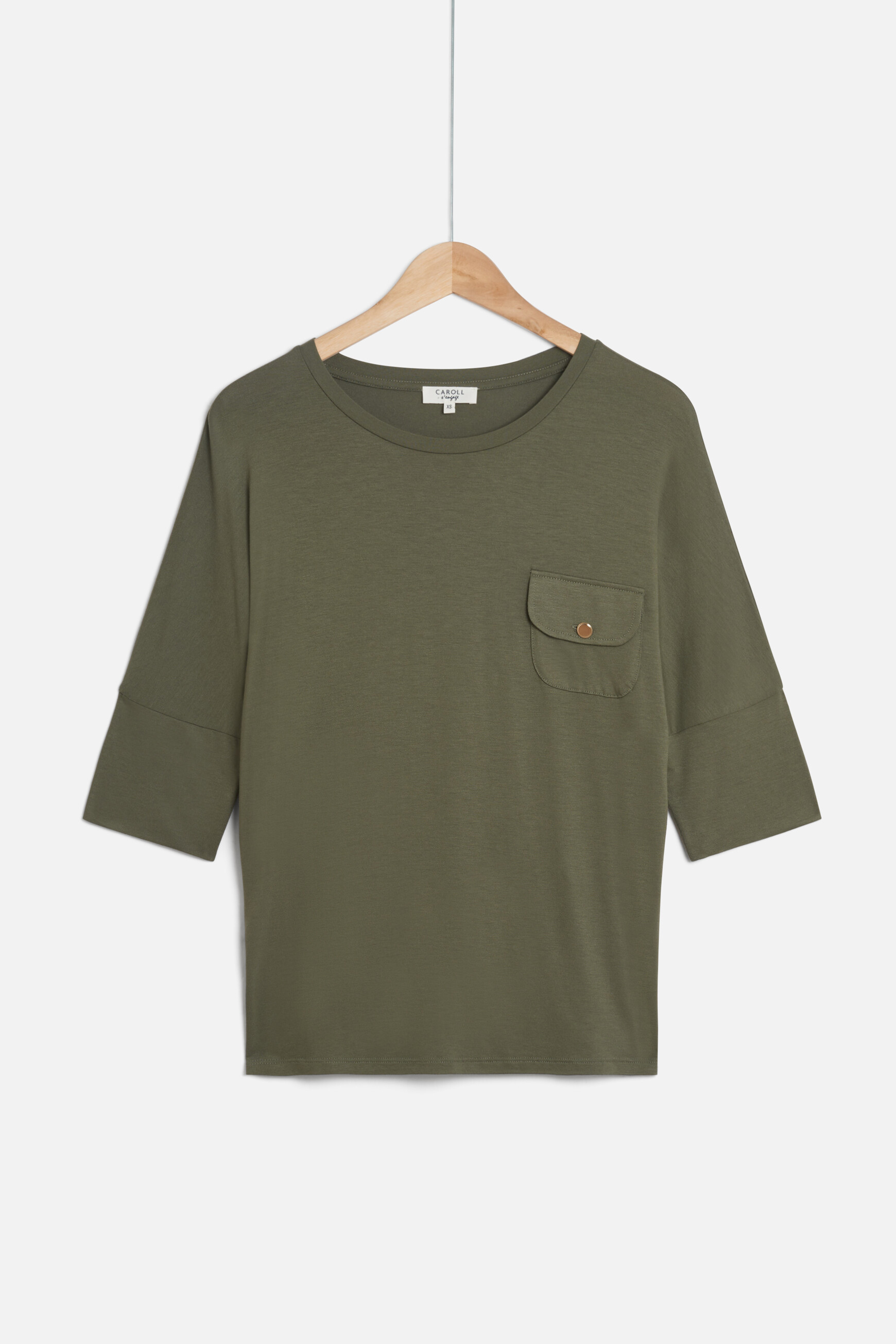 t shirt becky vert kaki femme t-shirt becky vert kaki femme