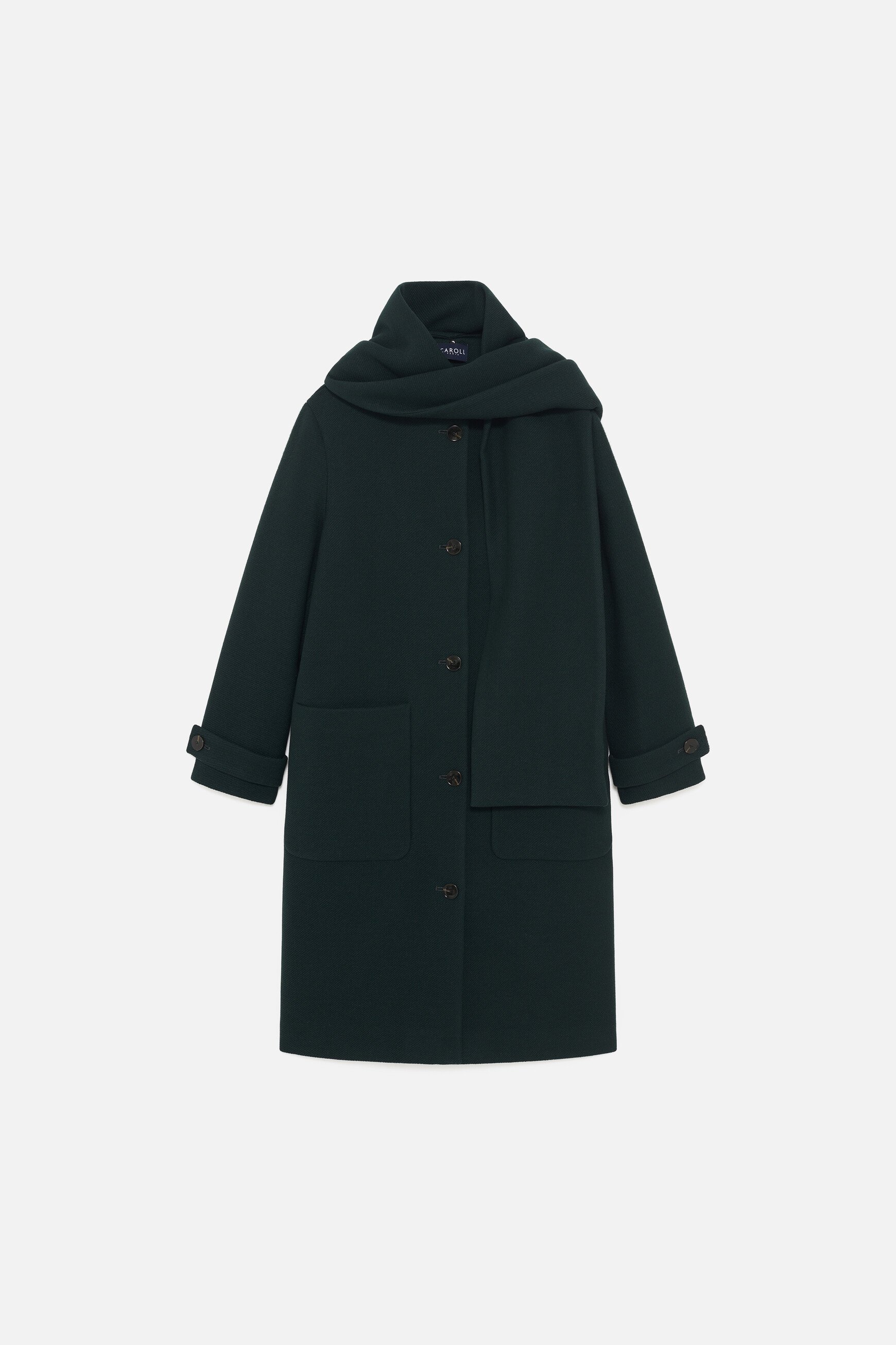 Mantel Gentiani vert foncé damen