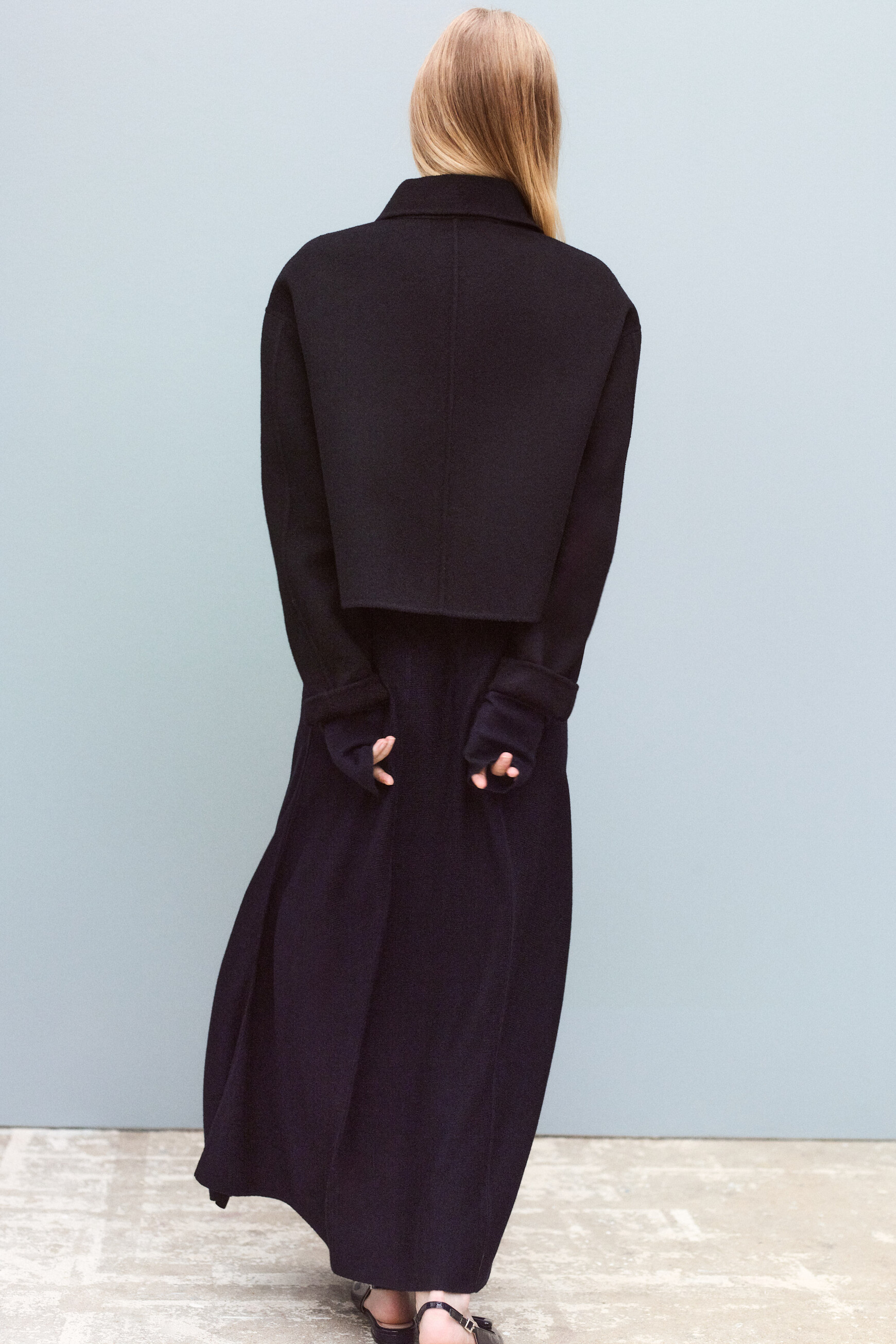 marineblauw vrouw