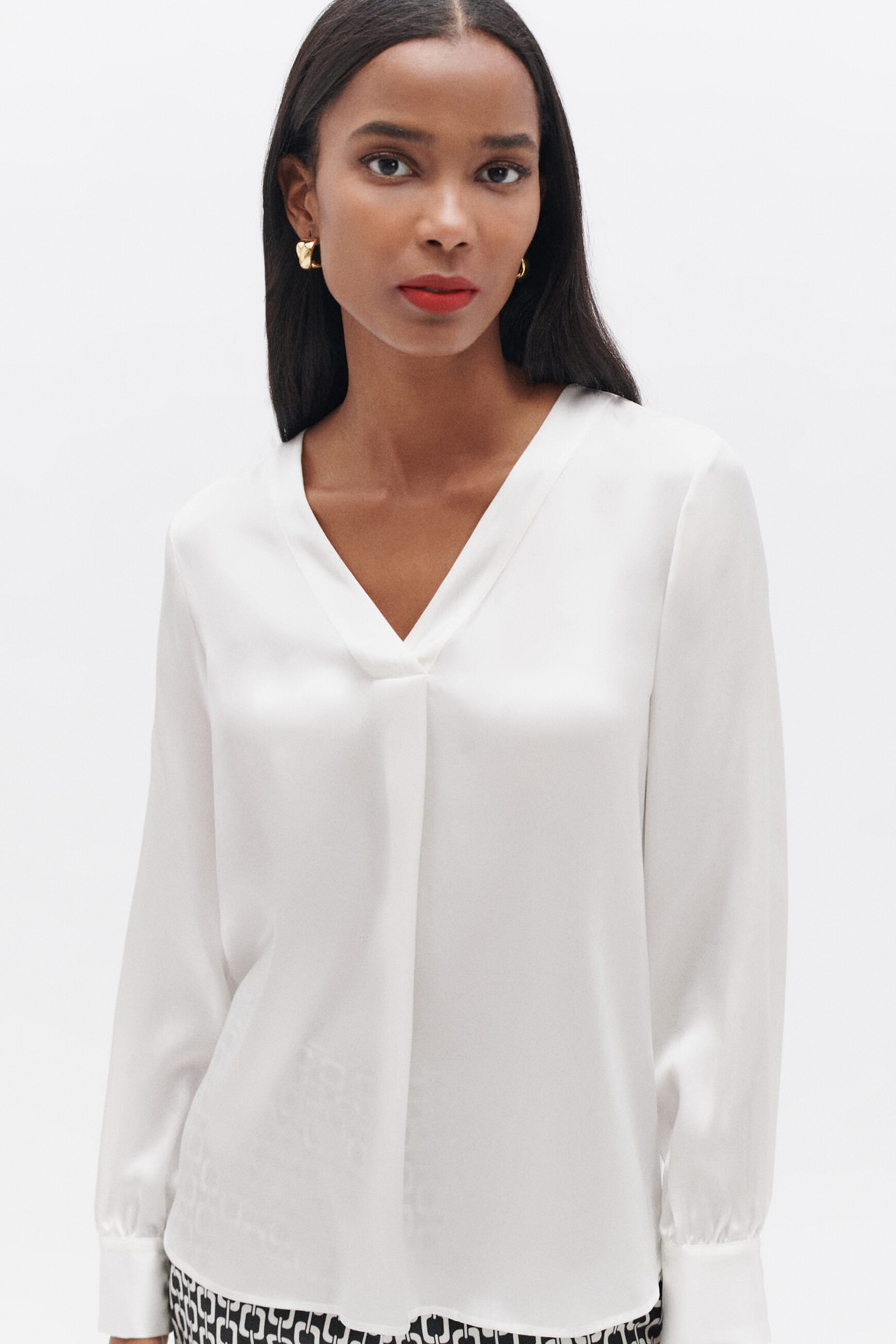 Blouse femme caroll deals