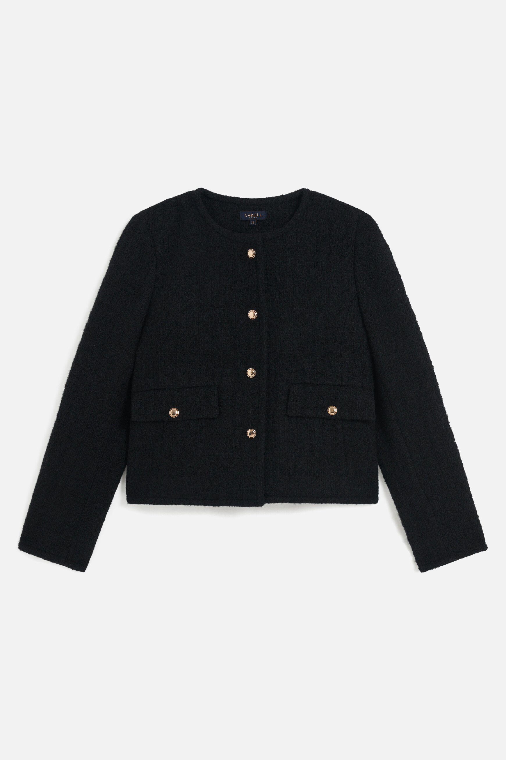 Veste vestale noir femme