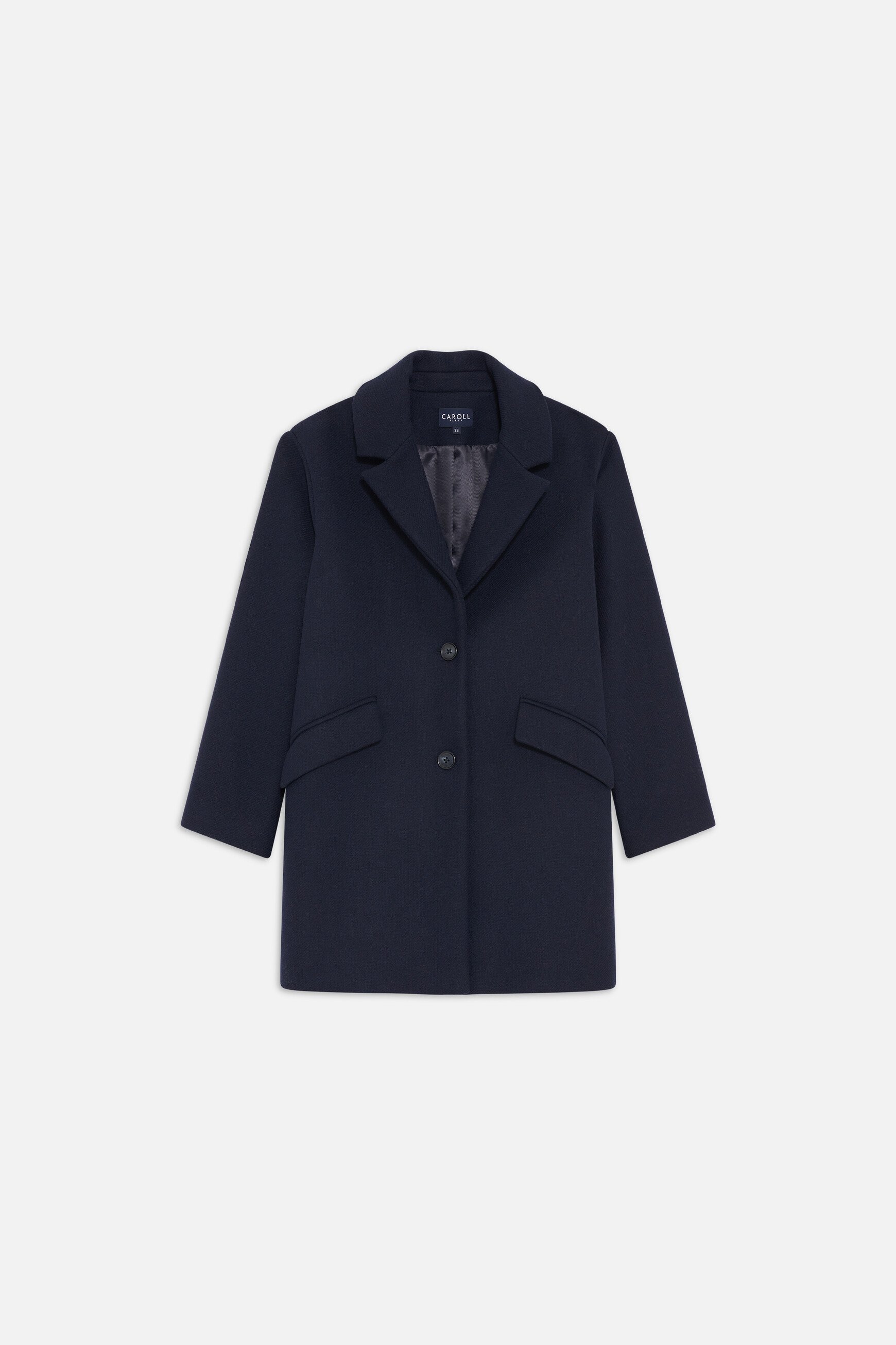 Mantel Gbrillant2 marineblau damen