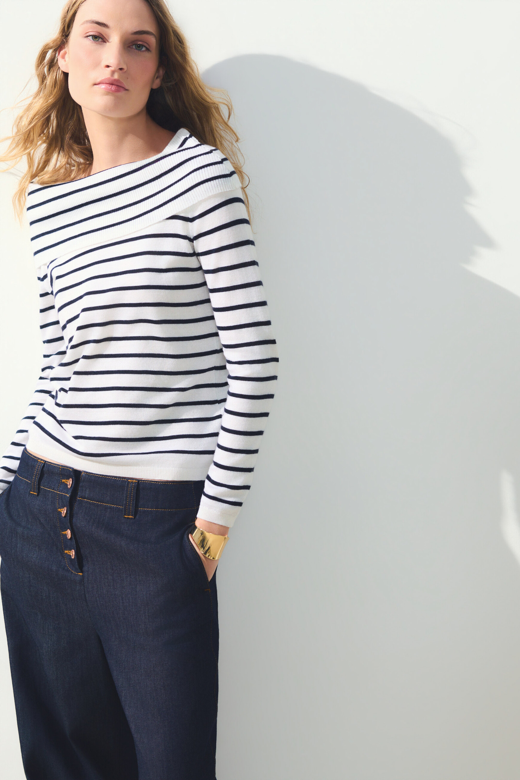 Margie sweater ecru woman