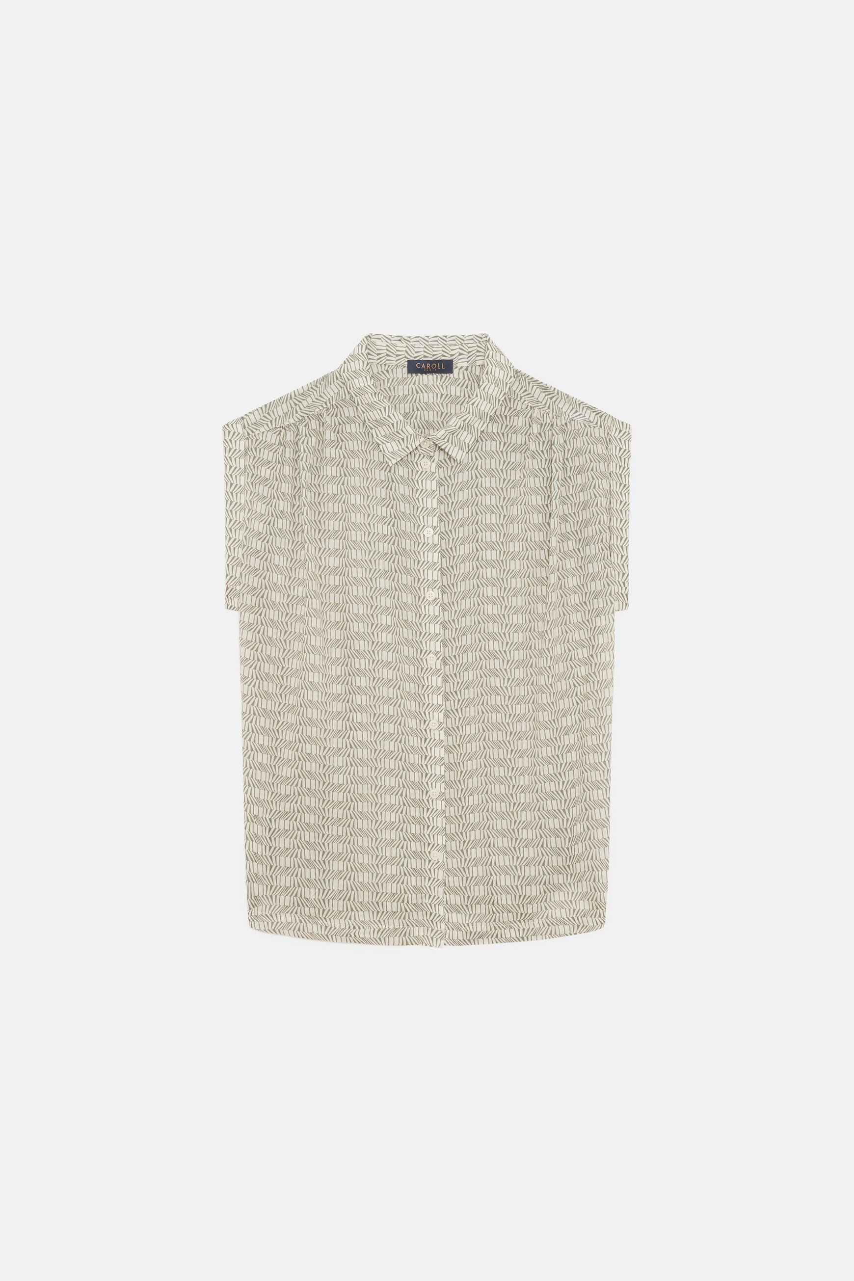 Chemise Celora vert kaki femme