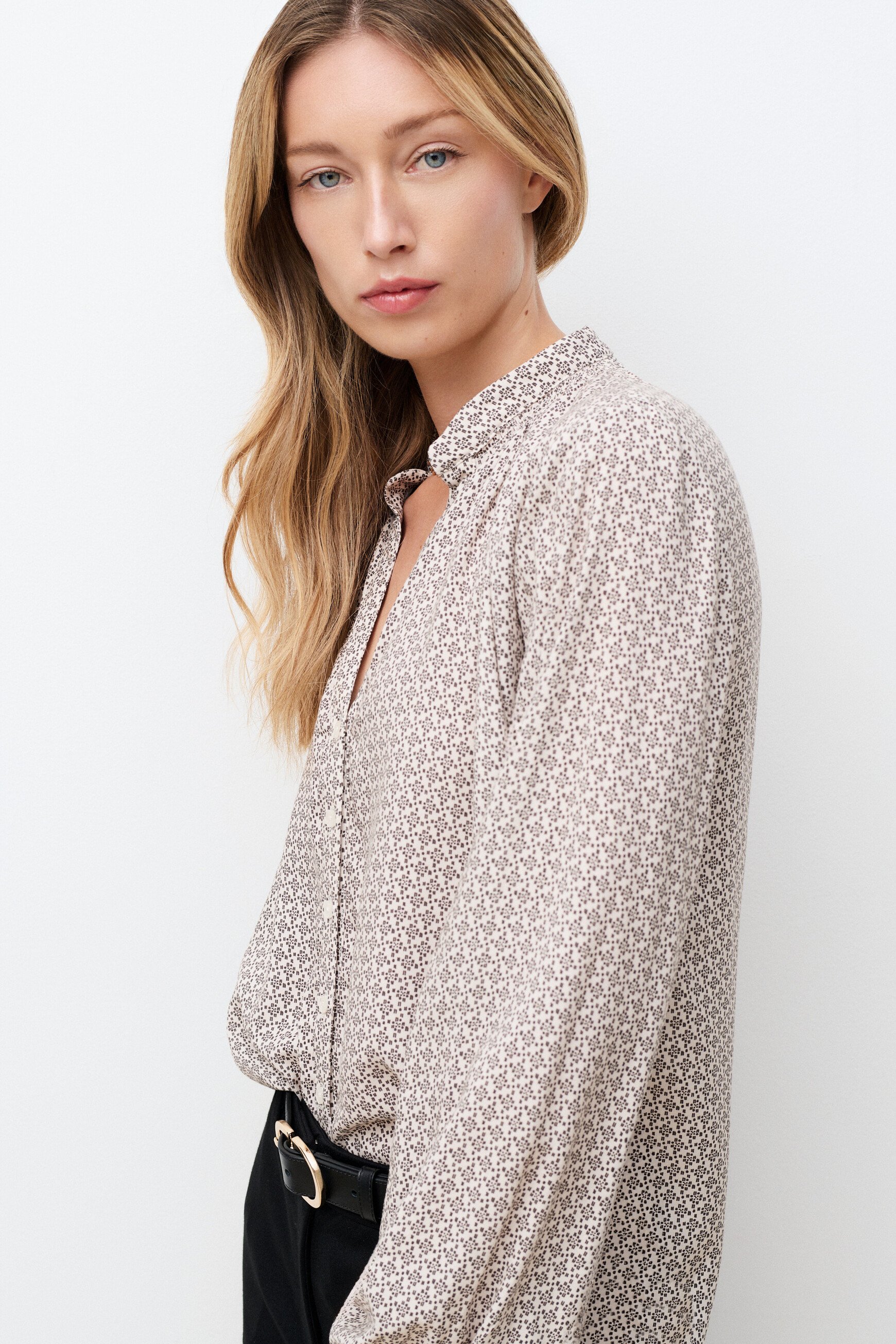 Chemise Catherine ivoire femme