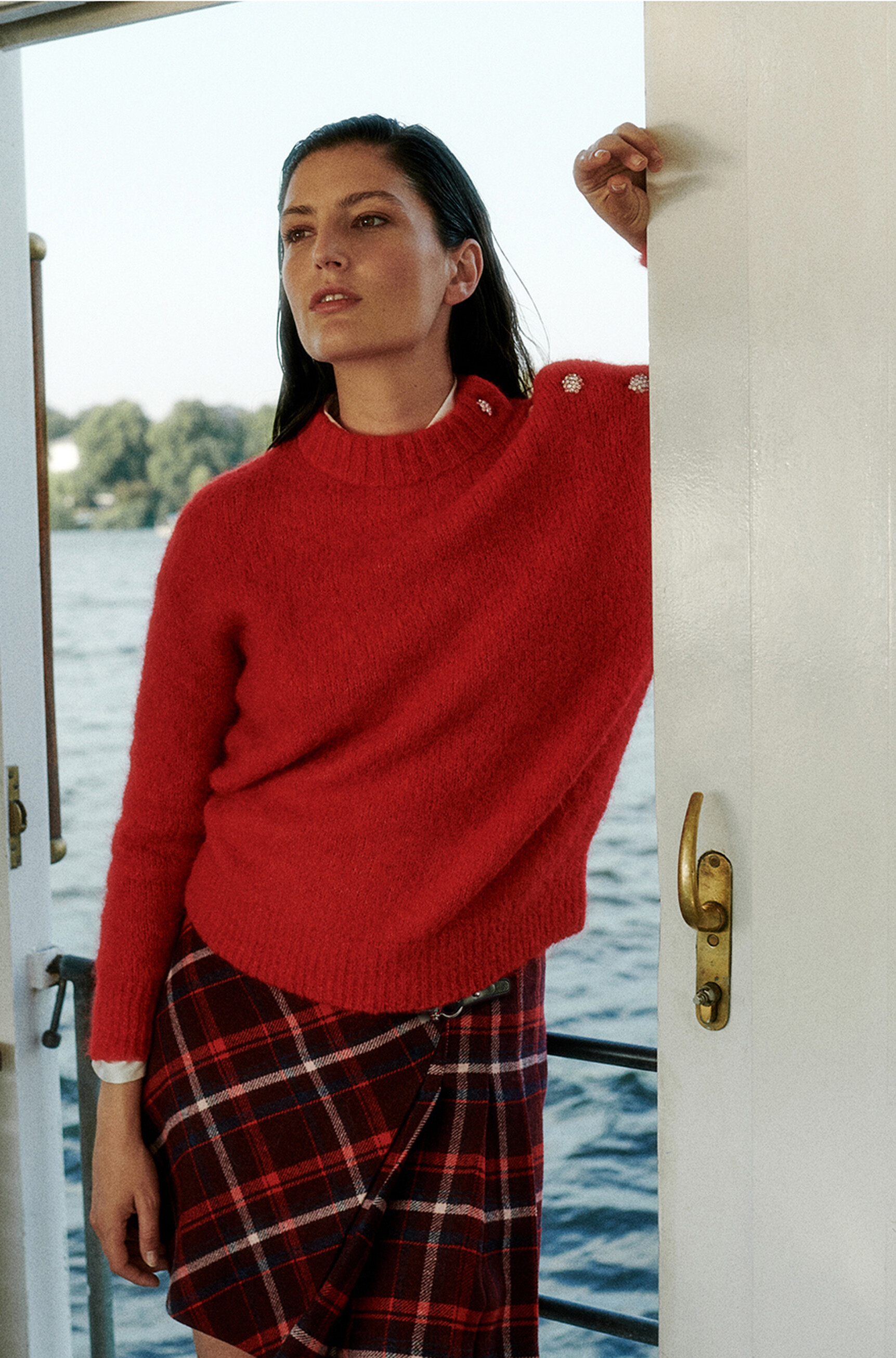 jupe margaret plaid rouge femme jupe margaret plaid rouge femme
