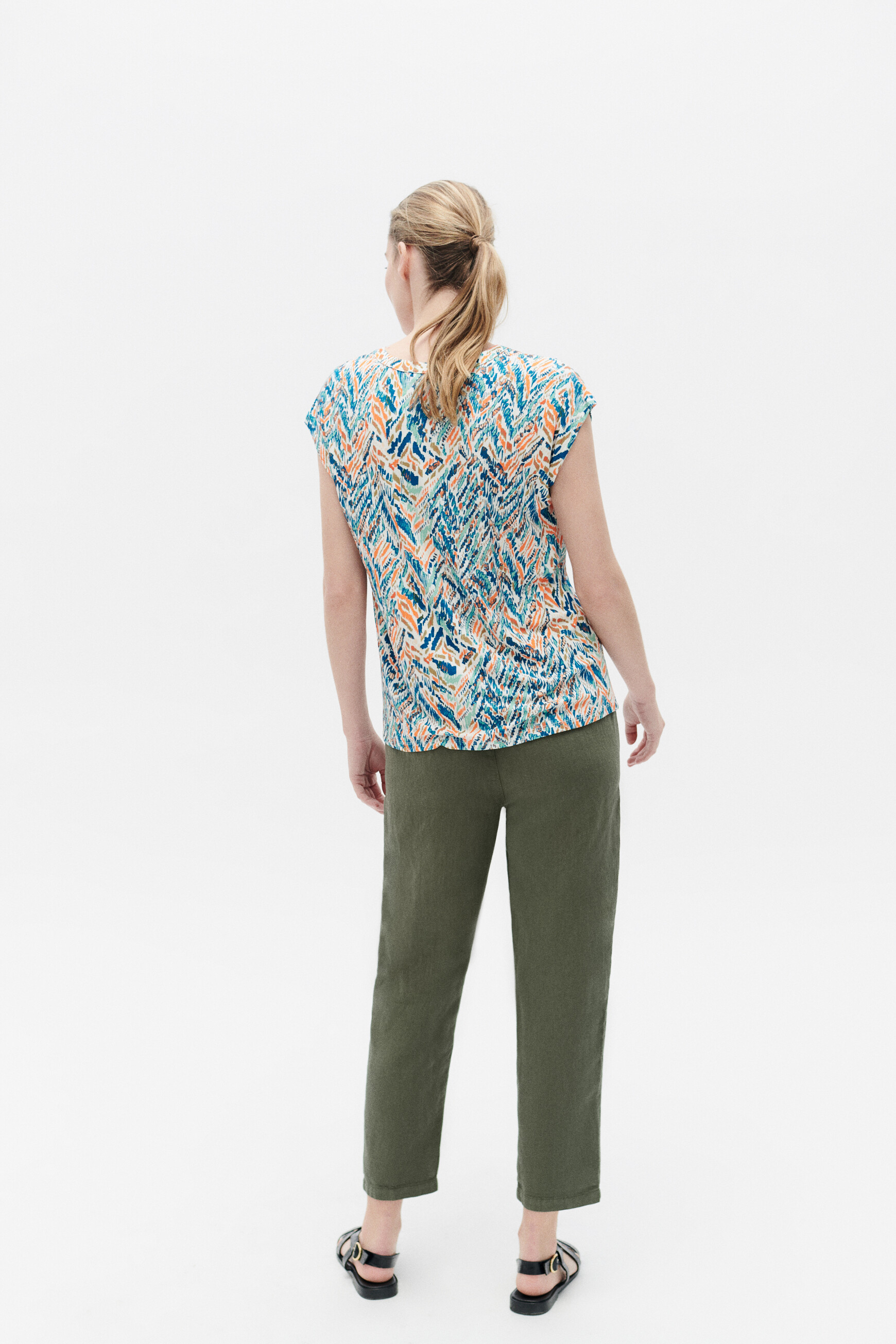 tshirt taele vert emeraude femme