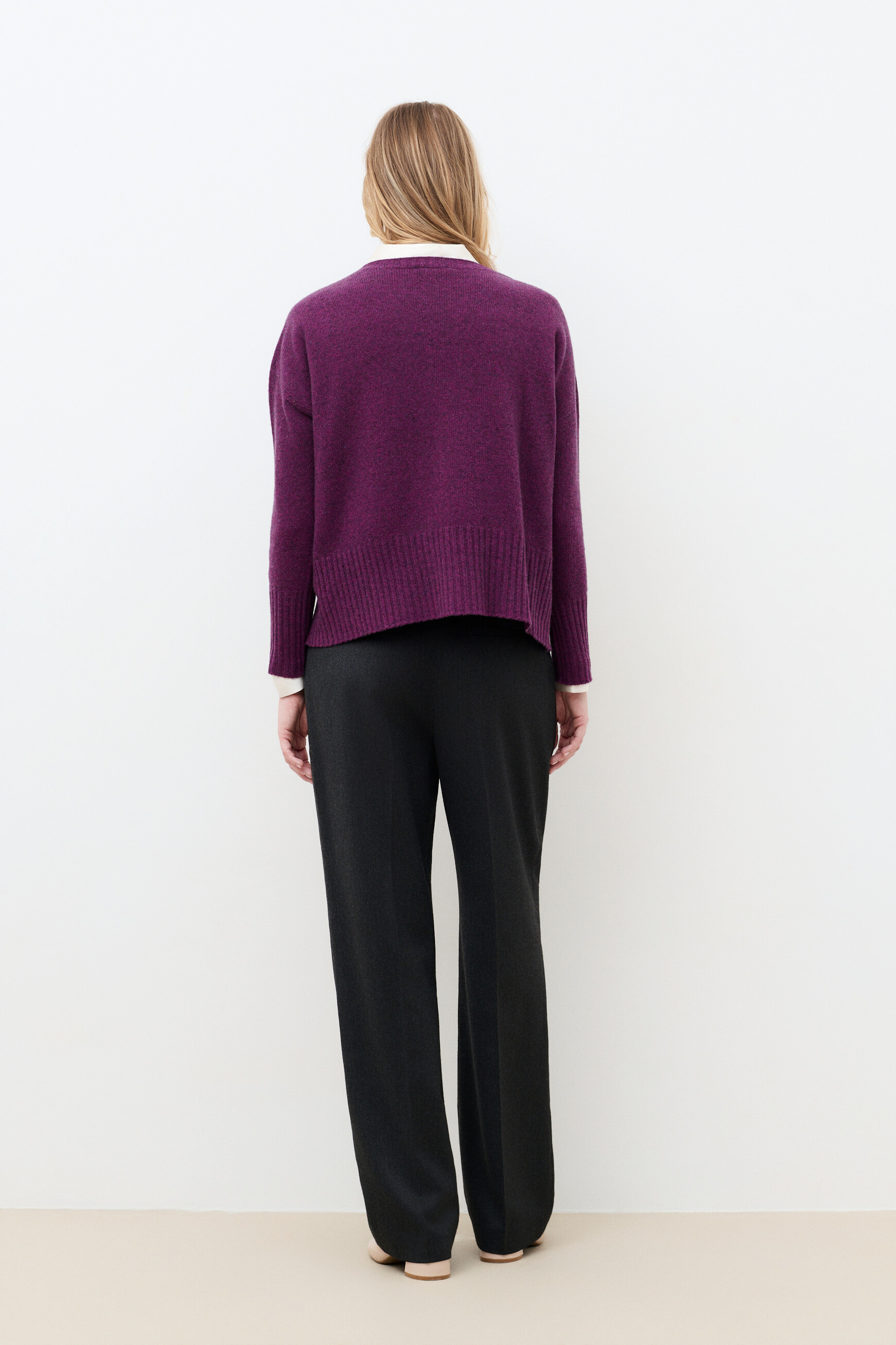 Mjade sweater violete oscuro woman