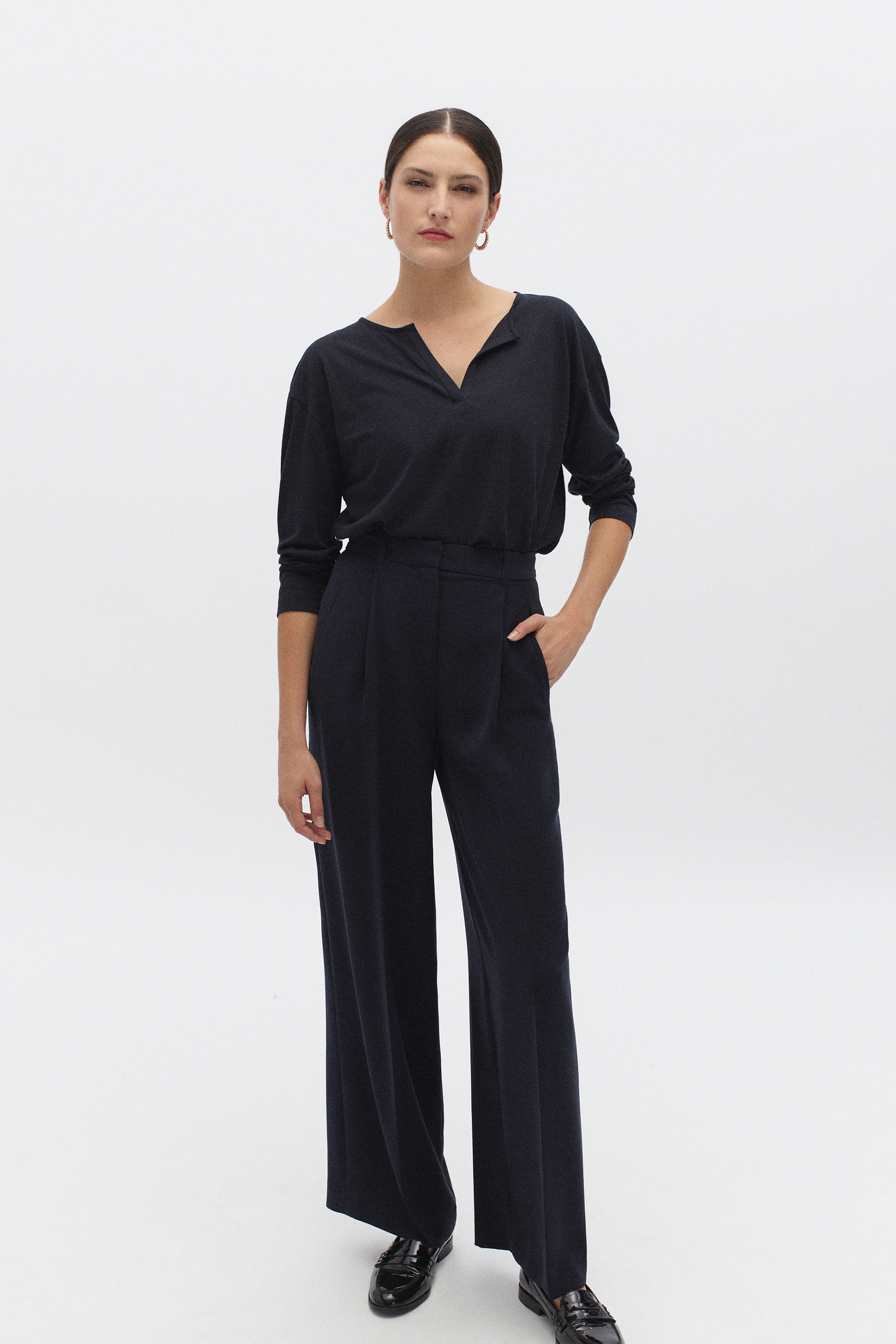 pantalon celestin bleu marine femme pantalon celestin bleu marine femme