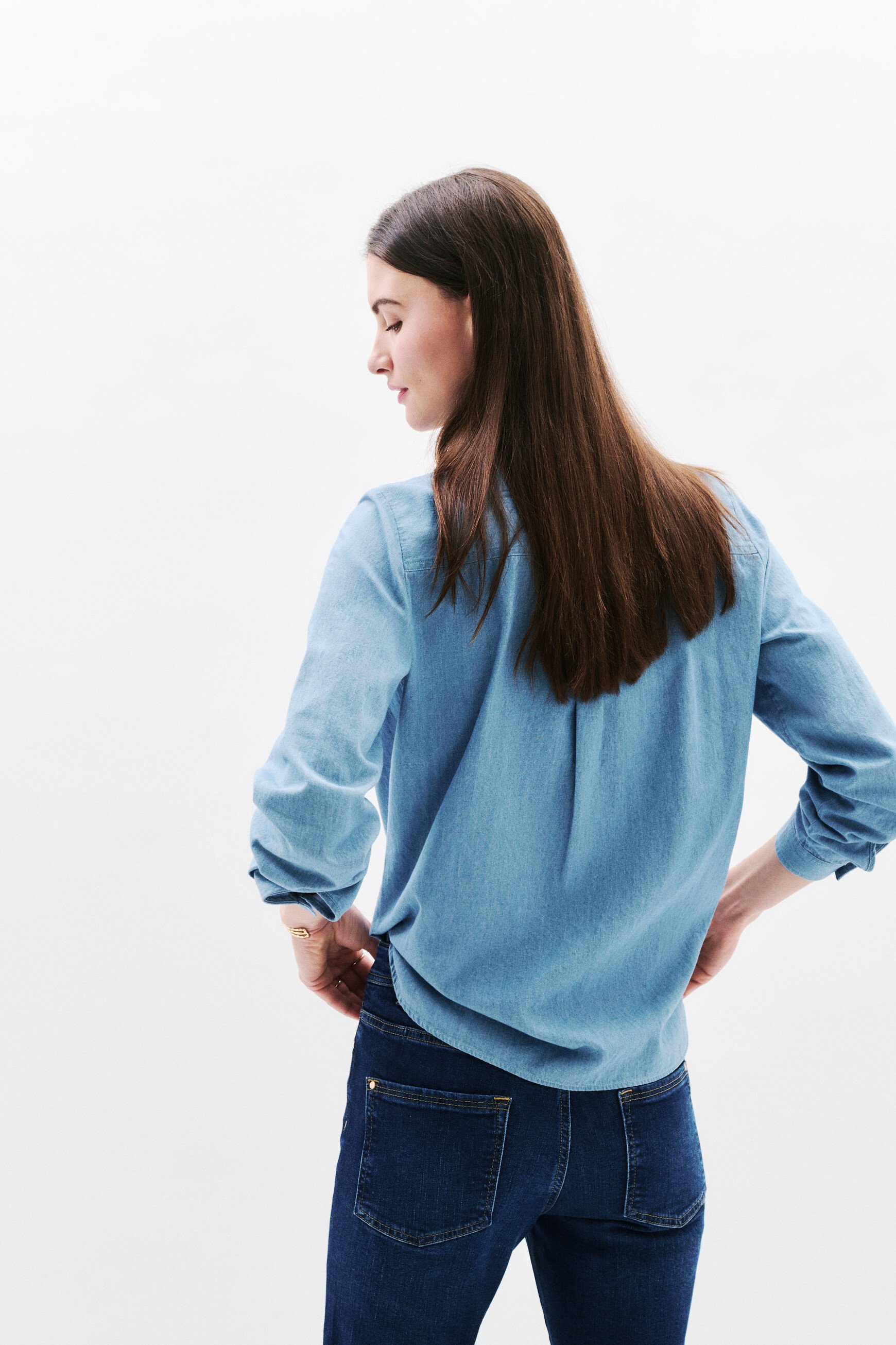 jessica1 overhemd denim stone vrouw Jessica1 overhemd denim stone vrouw
