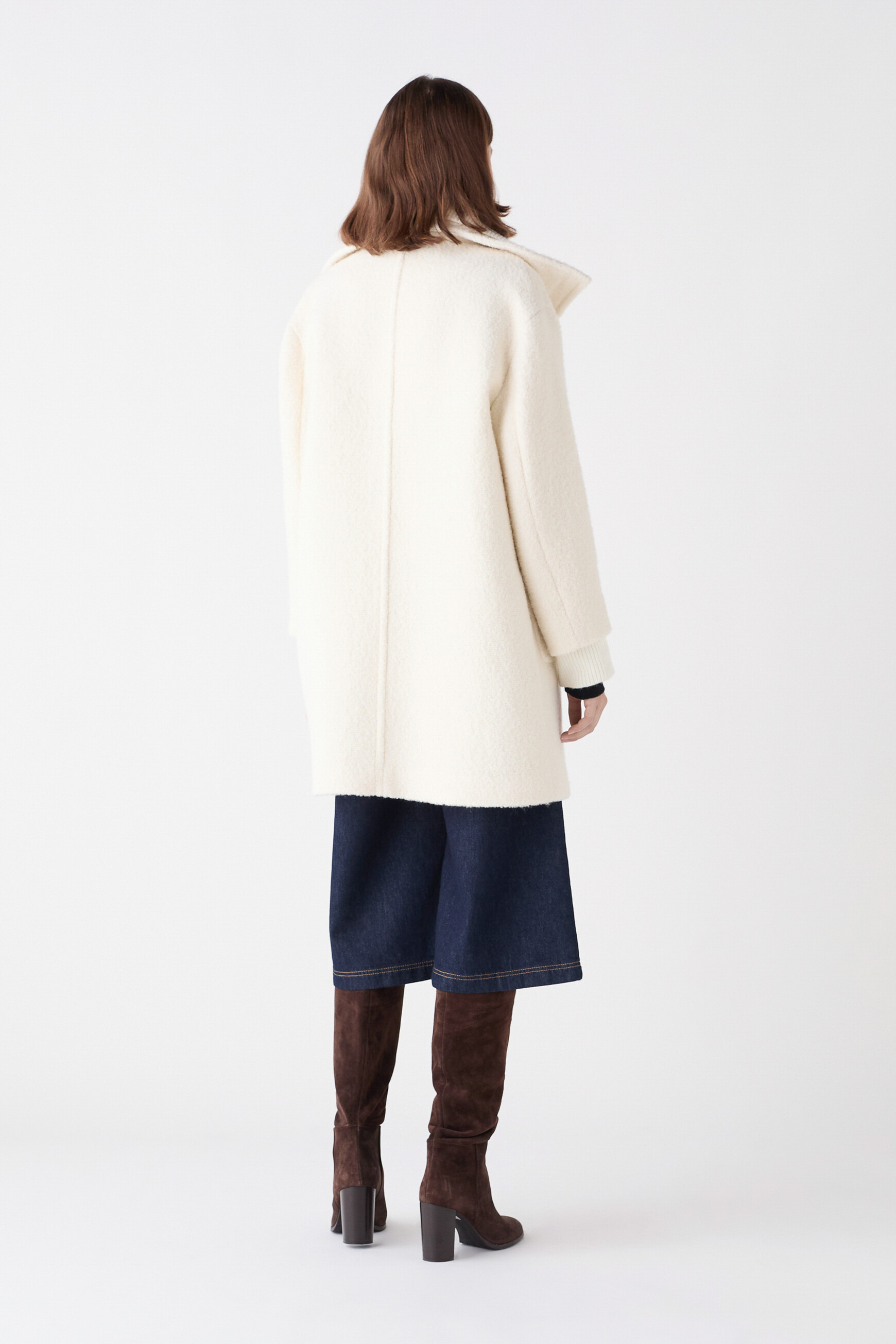 Gospel coat ecru woman