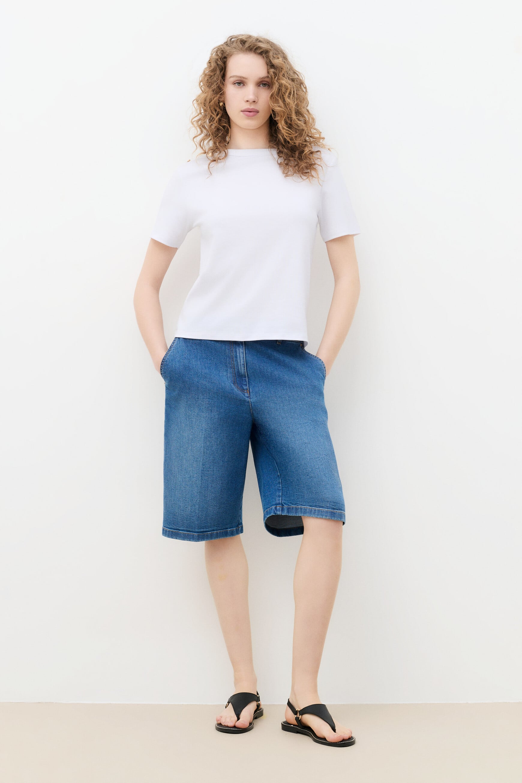 T-shirt Tsophie ecru woman