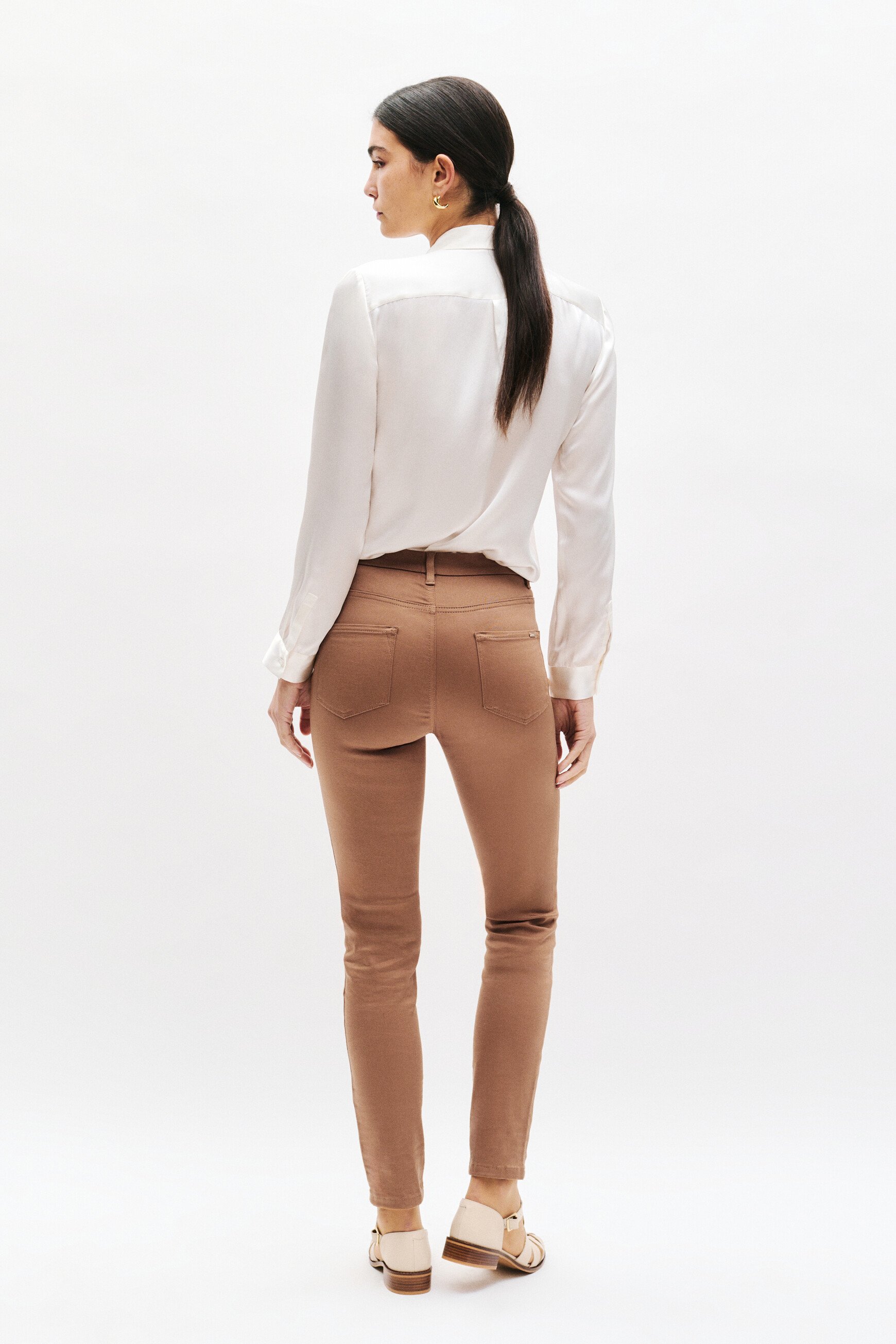 Broek tony camel vrouw