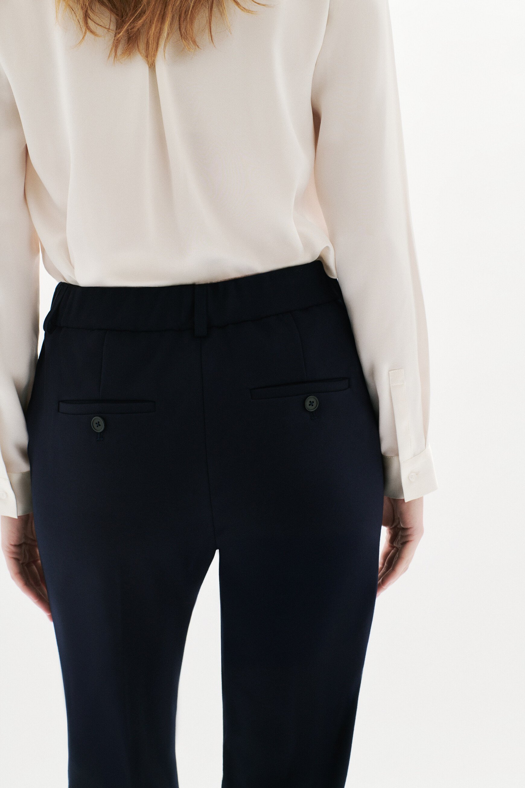 Pants psidik navy blue woman