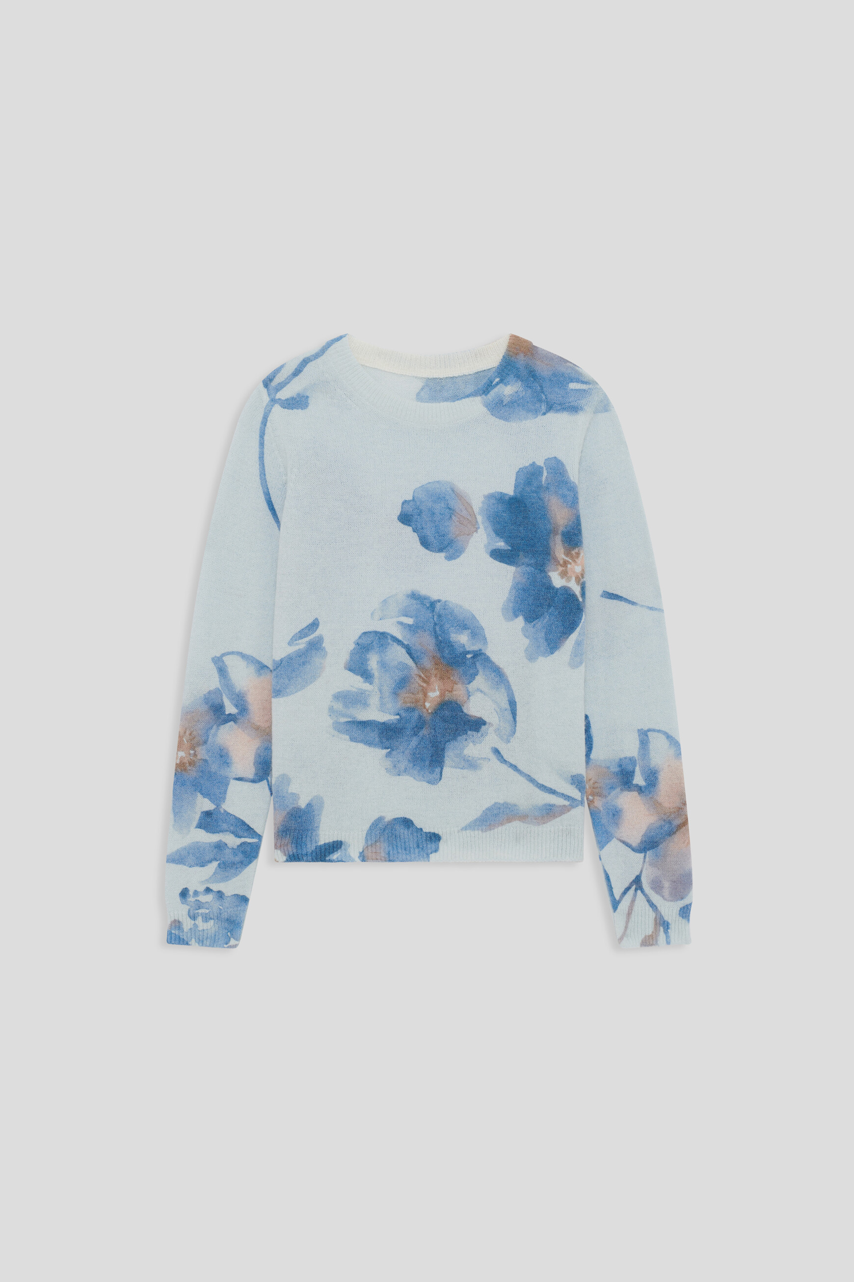 Mfabio sweater light blue woman