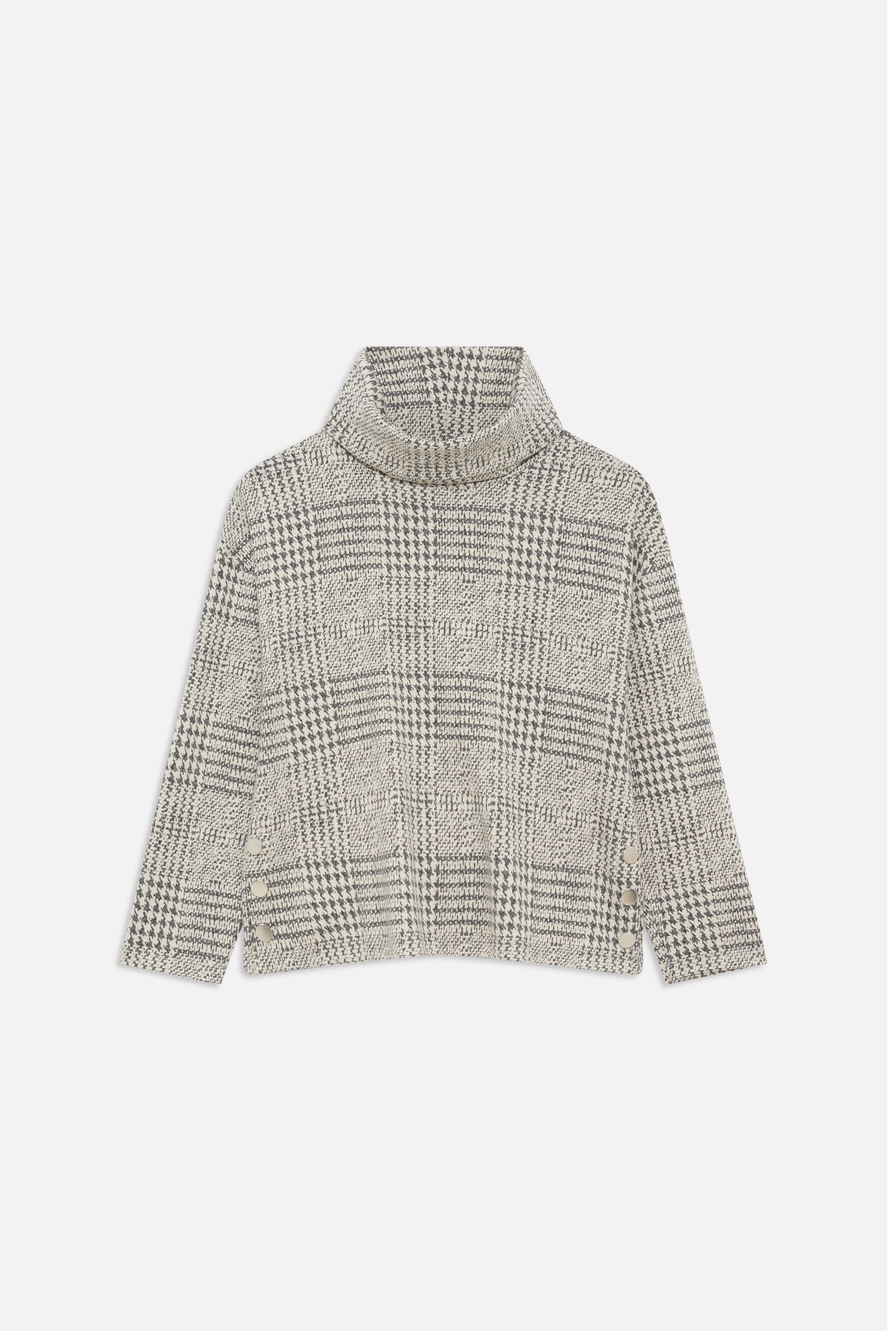 Sweatshirt Tcamo gris clair femme