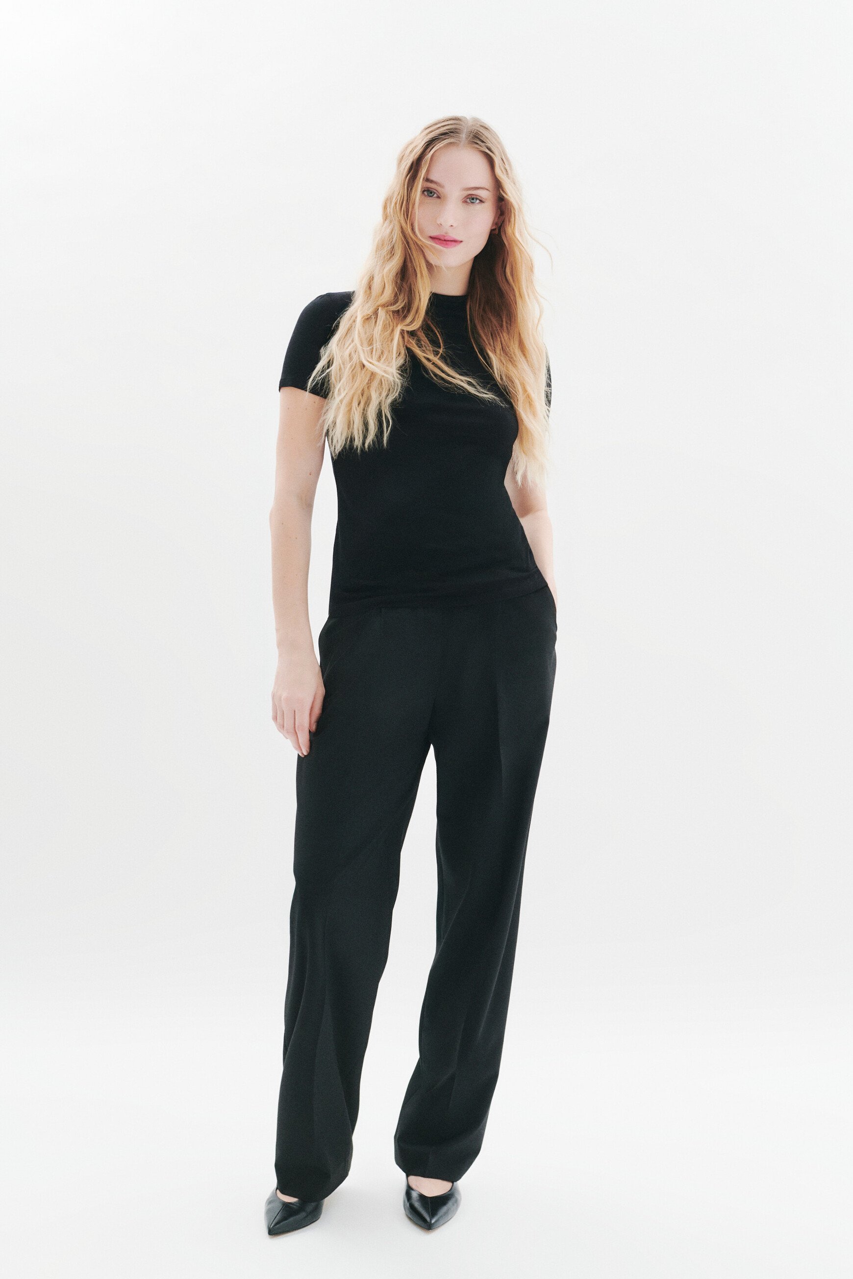 Camiseta Tmaelle negro mujer