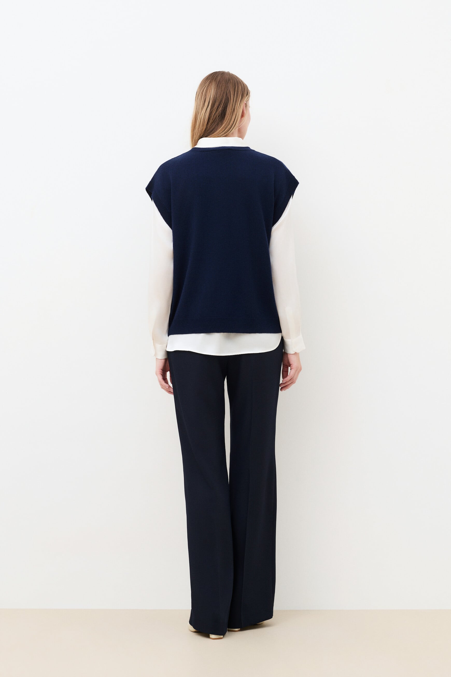 Mathilde sweater navy blue woman