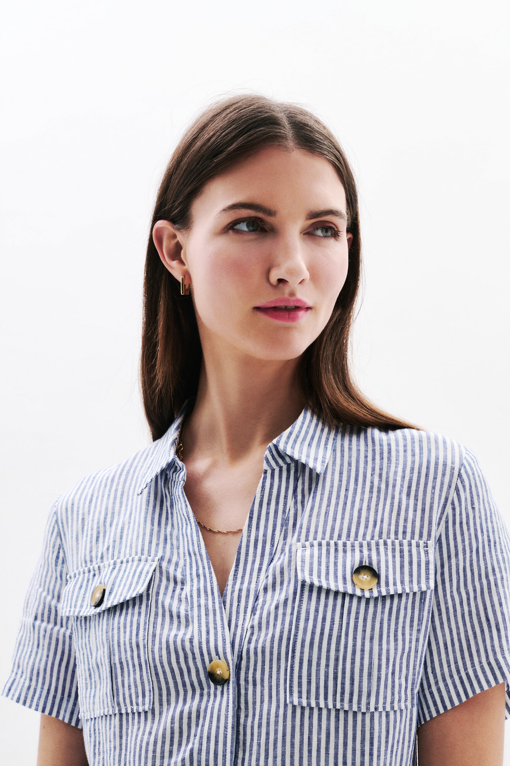 Dress laure1 stone denim woman