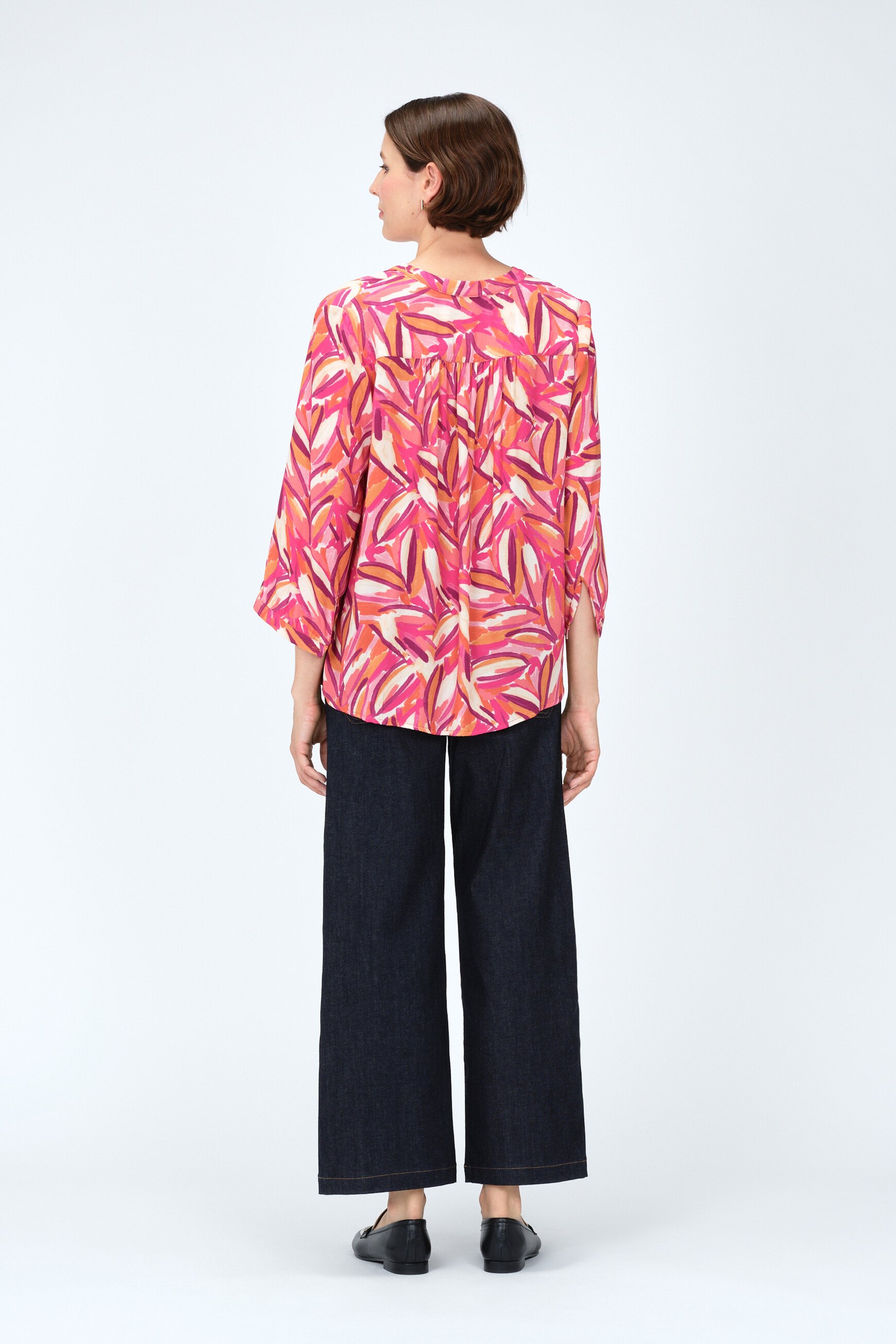 blouse libye rose vif femme Blouse libye rose vif femme