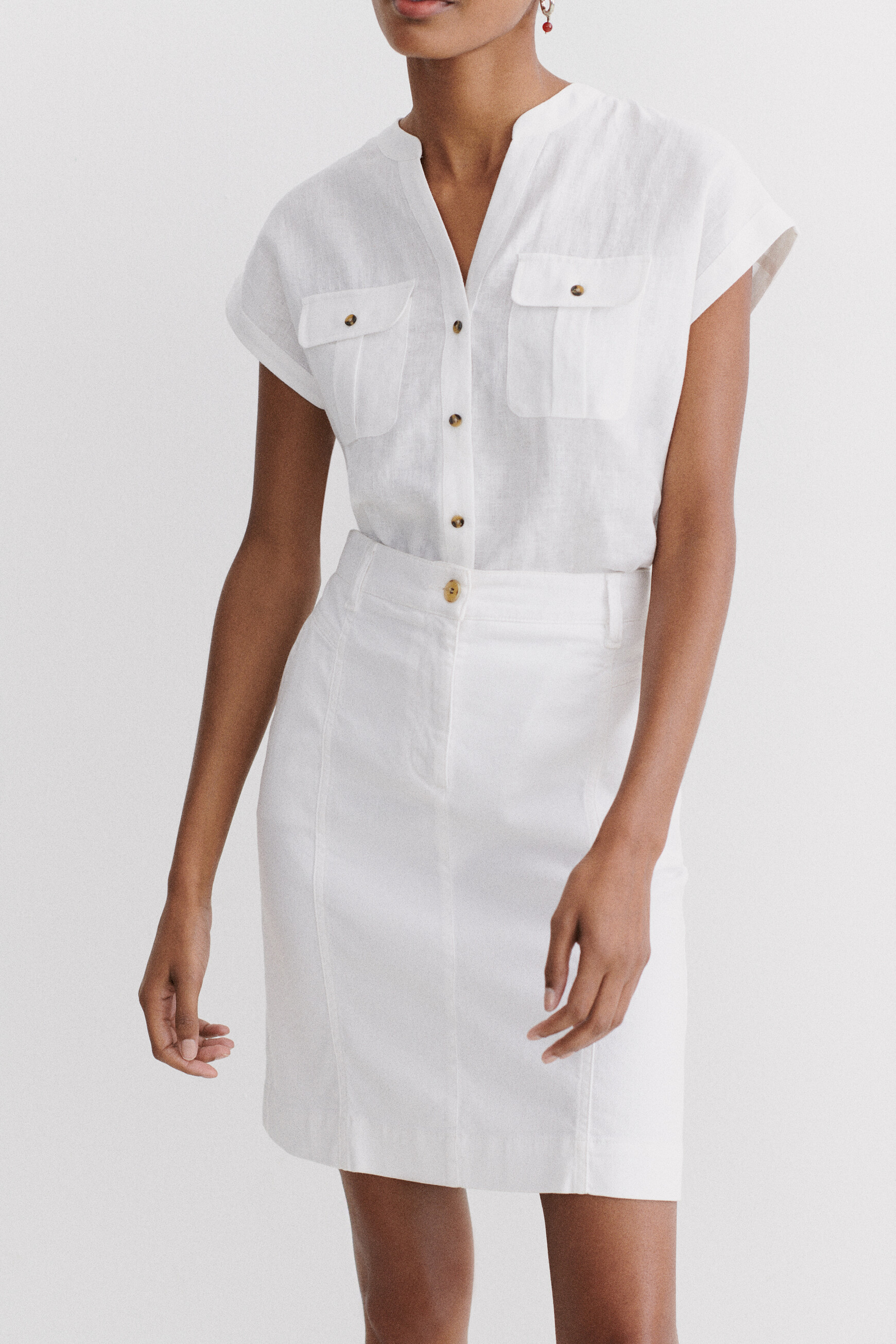 jupe lazuna b blanc femme Jupe lazuna b blanc femme