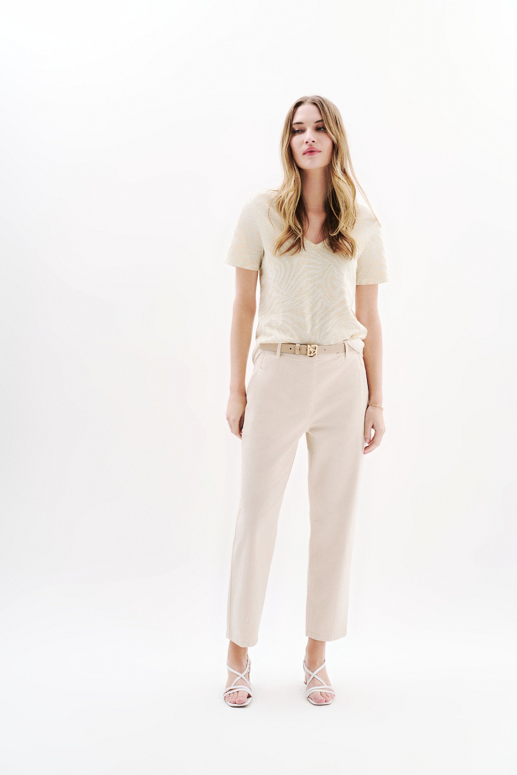 maglietta tmario crema donna Maglietta Tmario crema donna