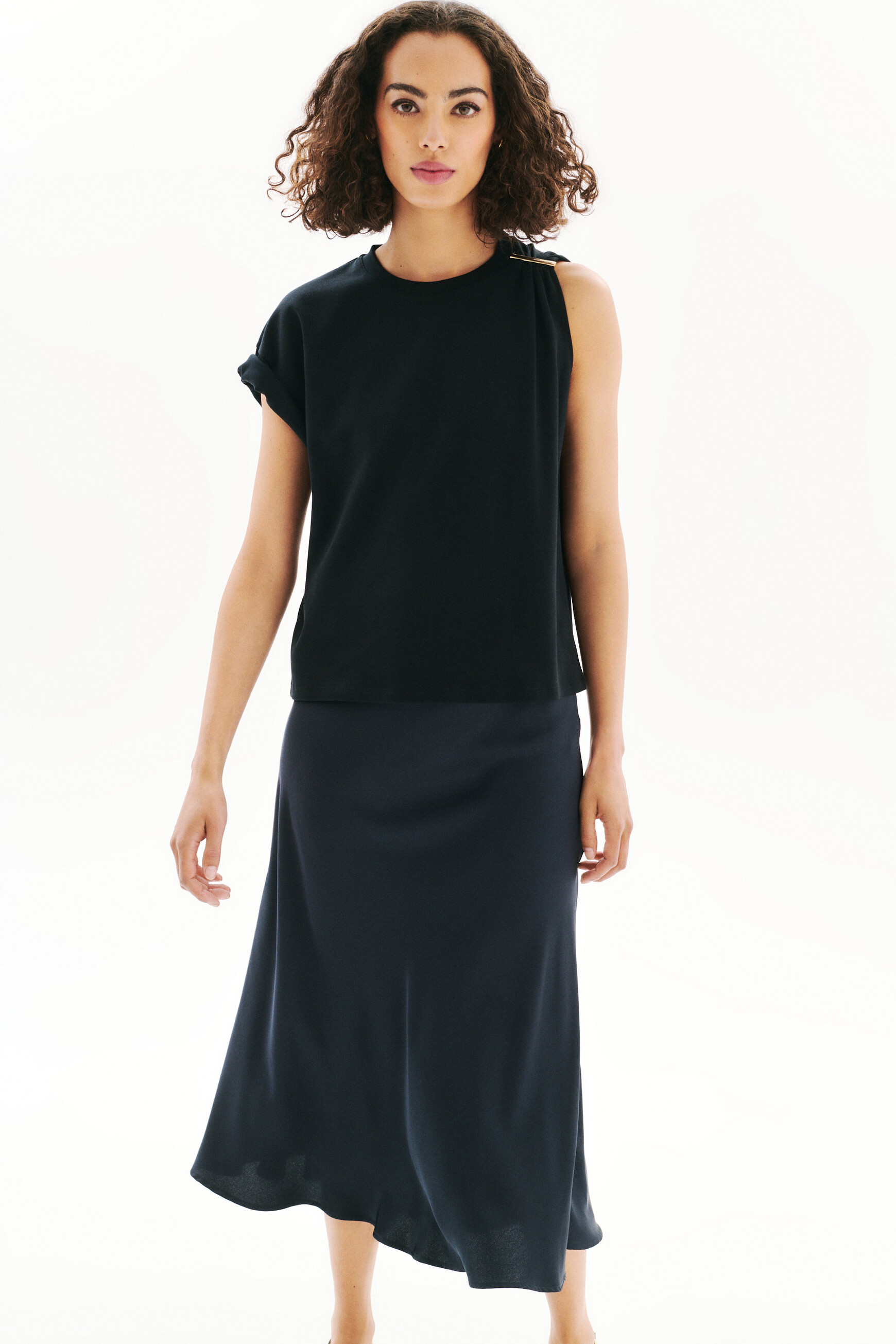 maglietta tlouane nero donna Maglietta Tlouane nero donna