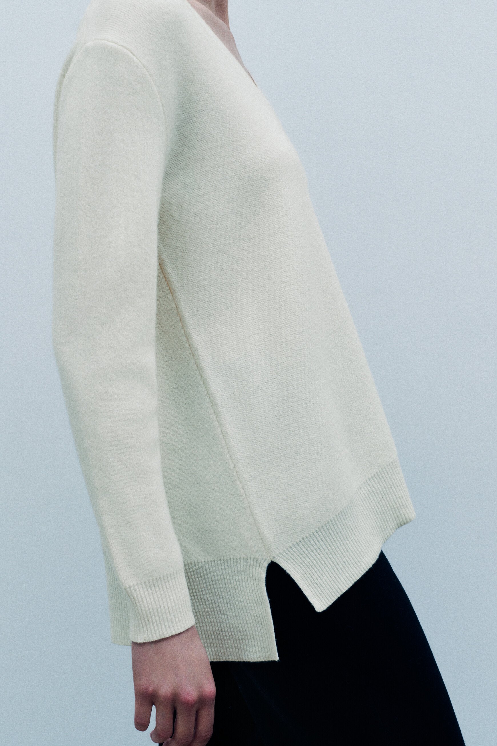 Pull Mleopold made in Italy ivoire femme