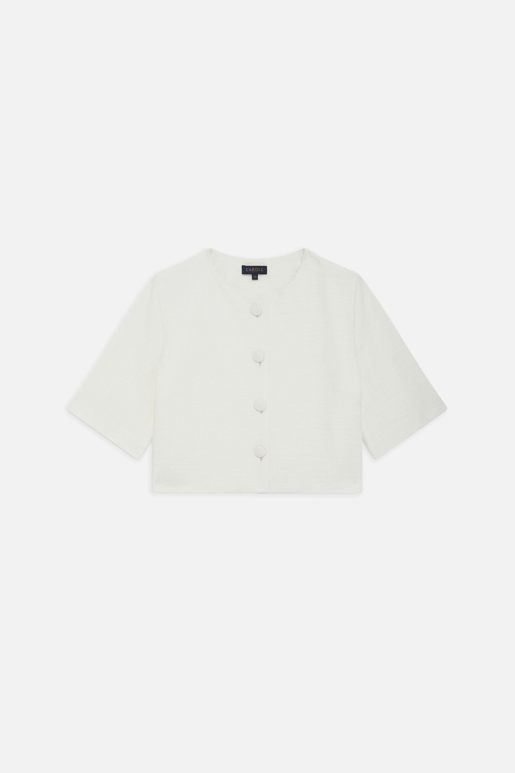 cmilly blouse ecru vrouw Cmilly blouse ecru vrouw