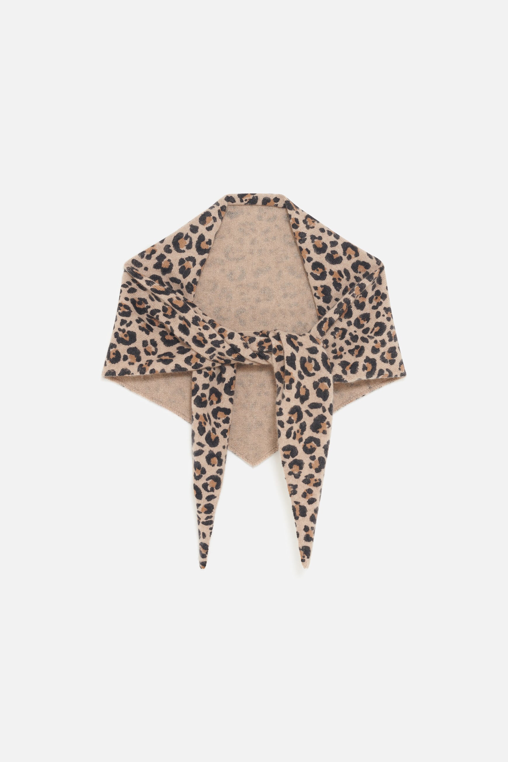 Malo scarf 100% cashmere sand woman
