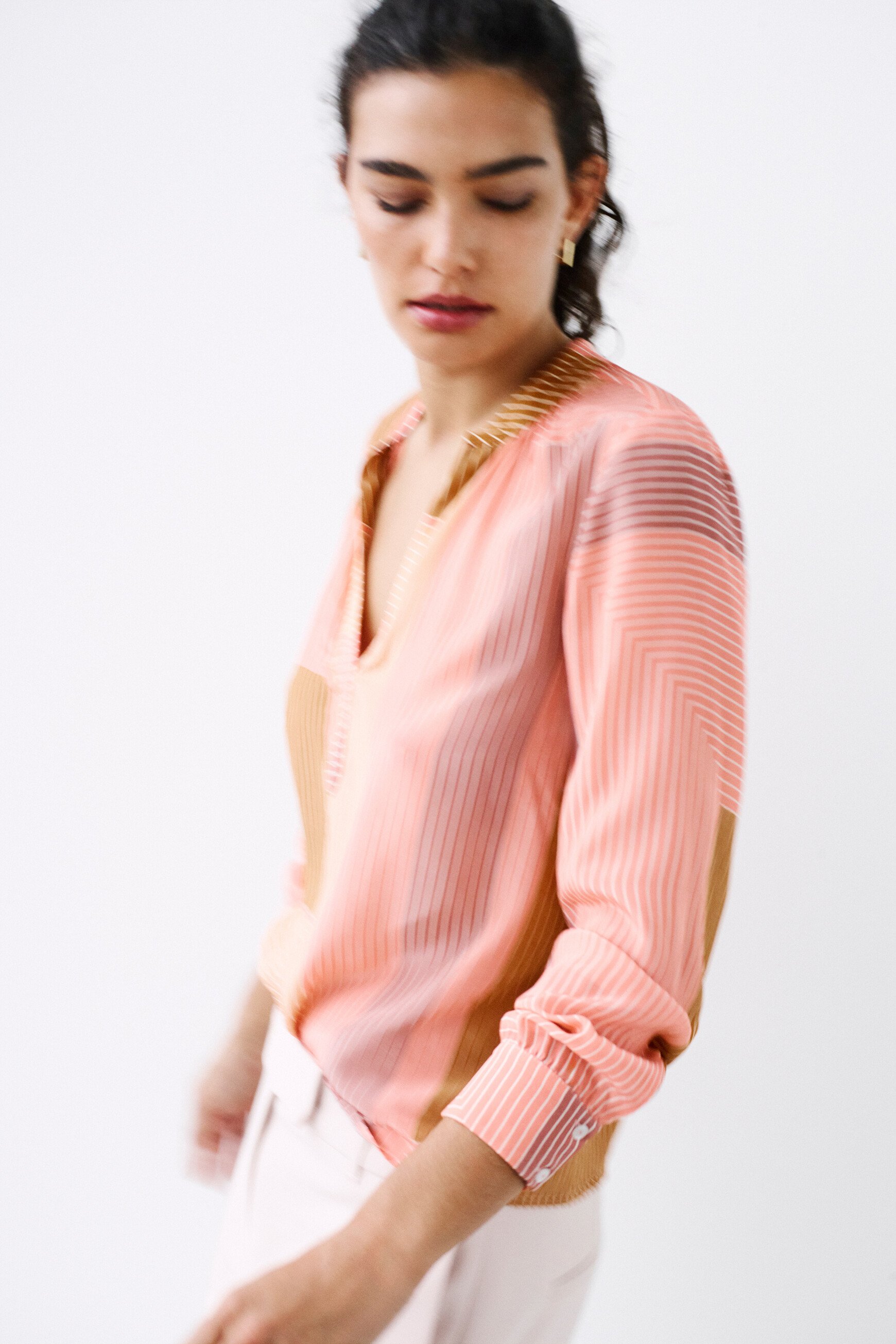 blouse csolaire vieux rose femme Blouse Csolaire vieux rose femme