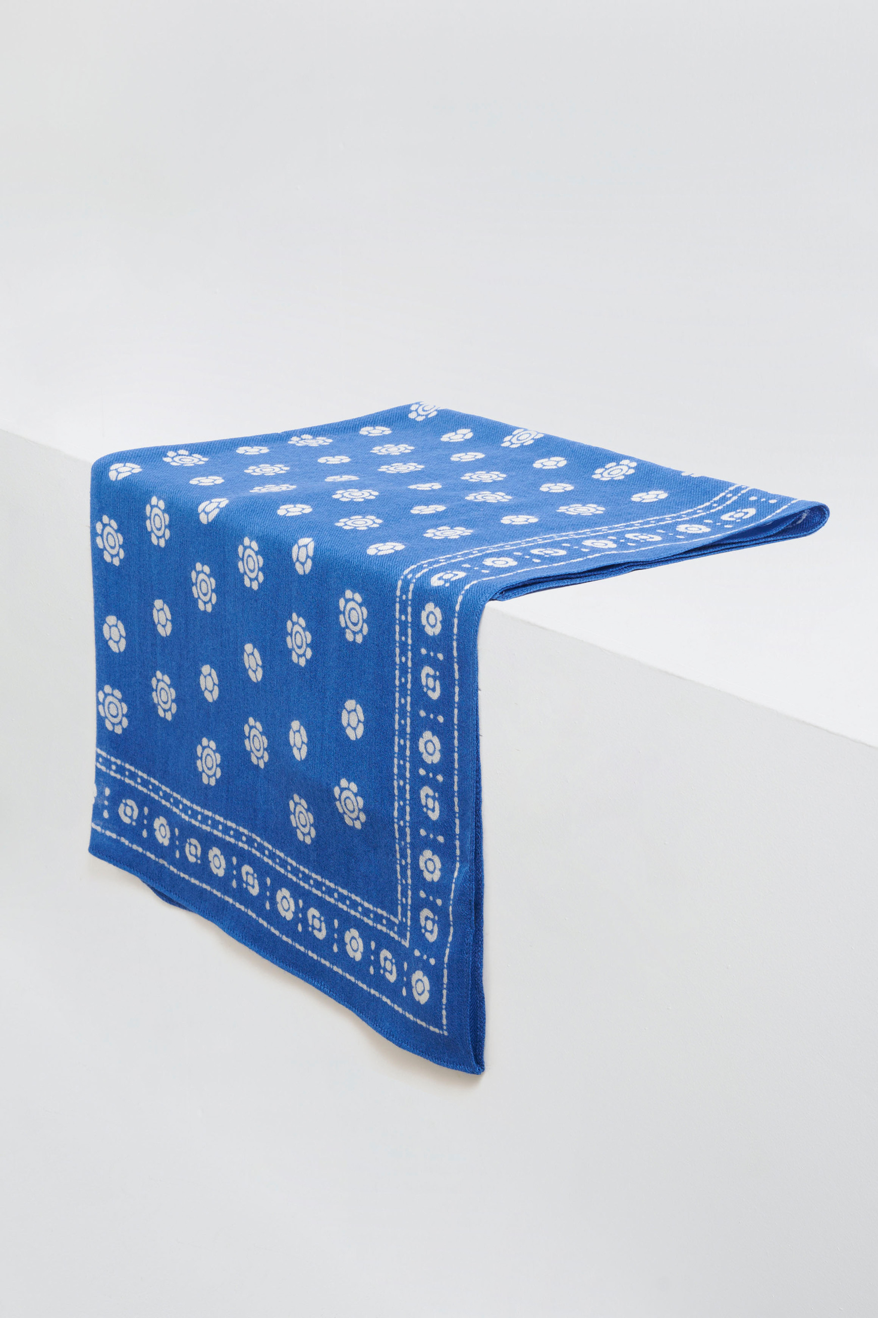 foulard polo 100 laine denim double stone femme foulard polo 100% laine denim double stone femme