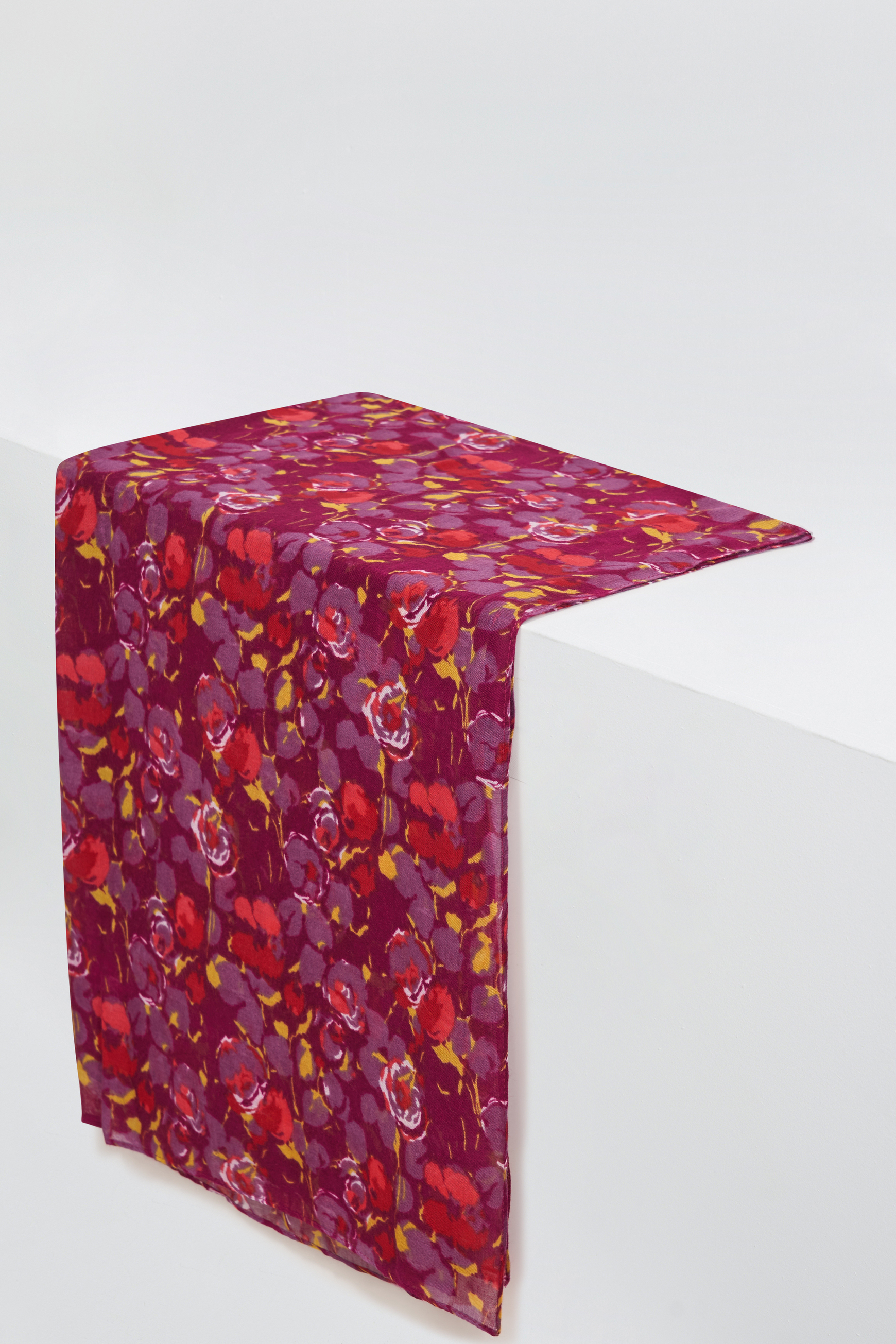 foulard amanda rose cerise femme foulard amanda rose cerise femme