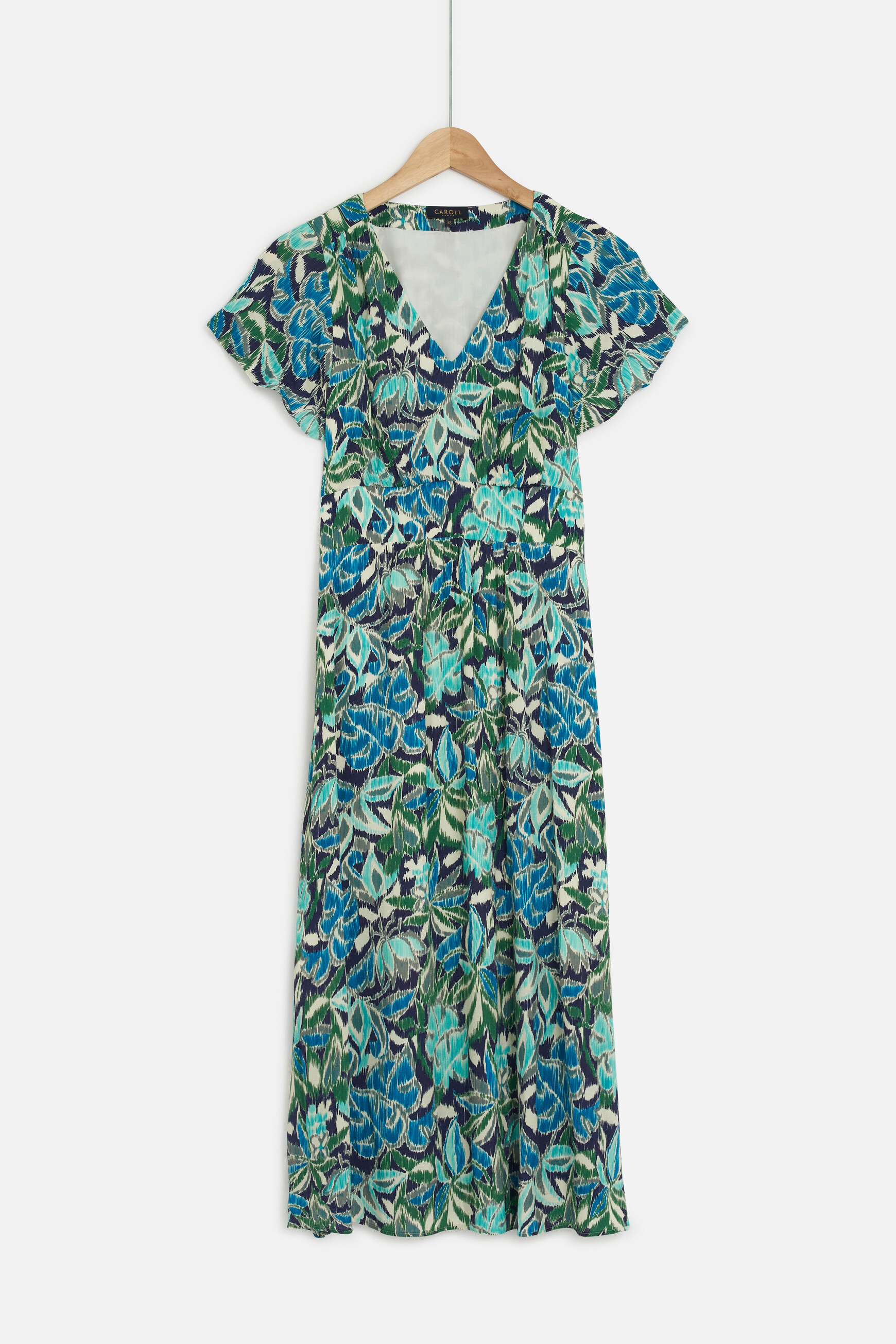 robe carolina fleurie bleu femme Robe carolina fleurie bleu femme