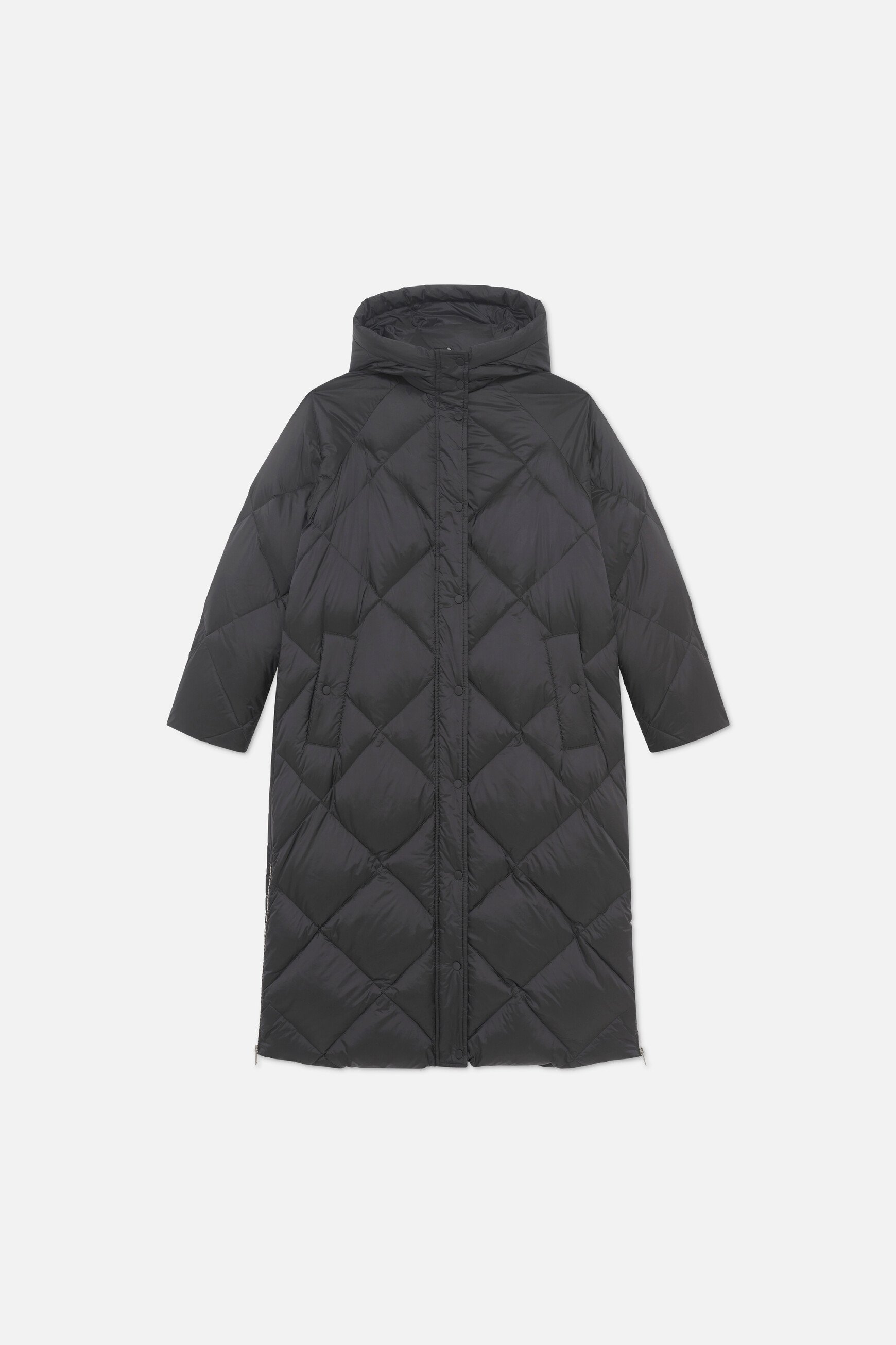 coat greta black woman Coat greta black woman