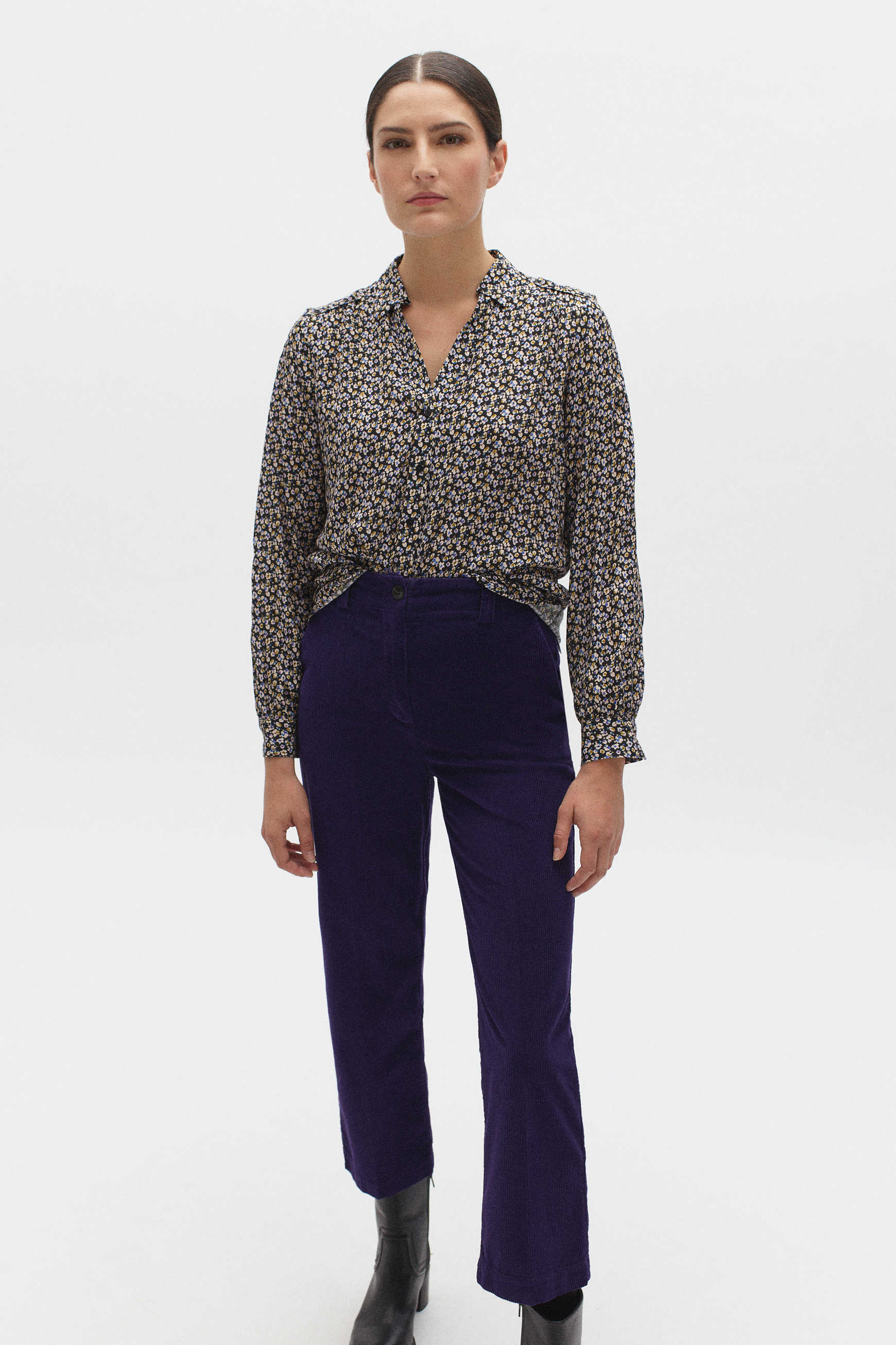 pantalon jordano prune femme pantalon jordano prune femme