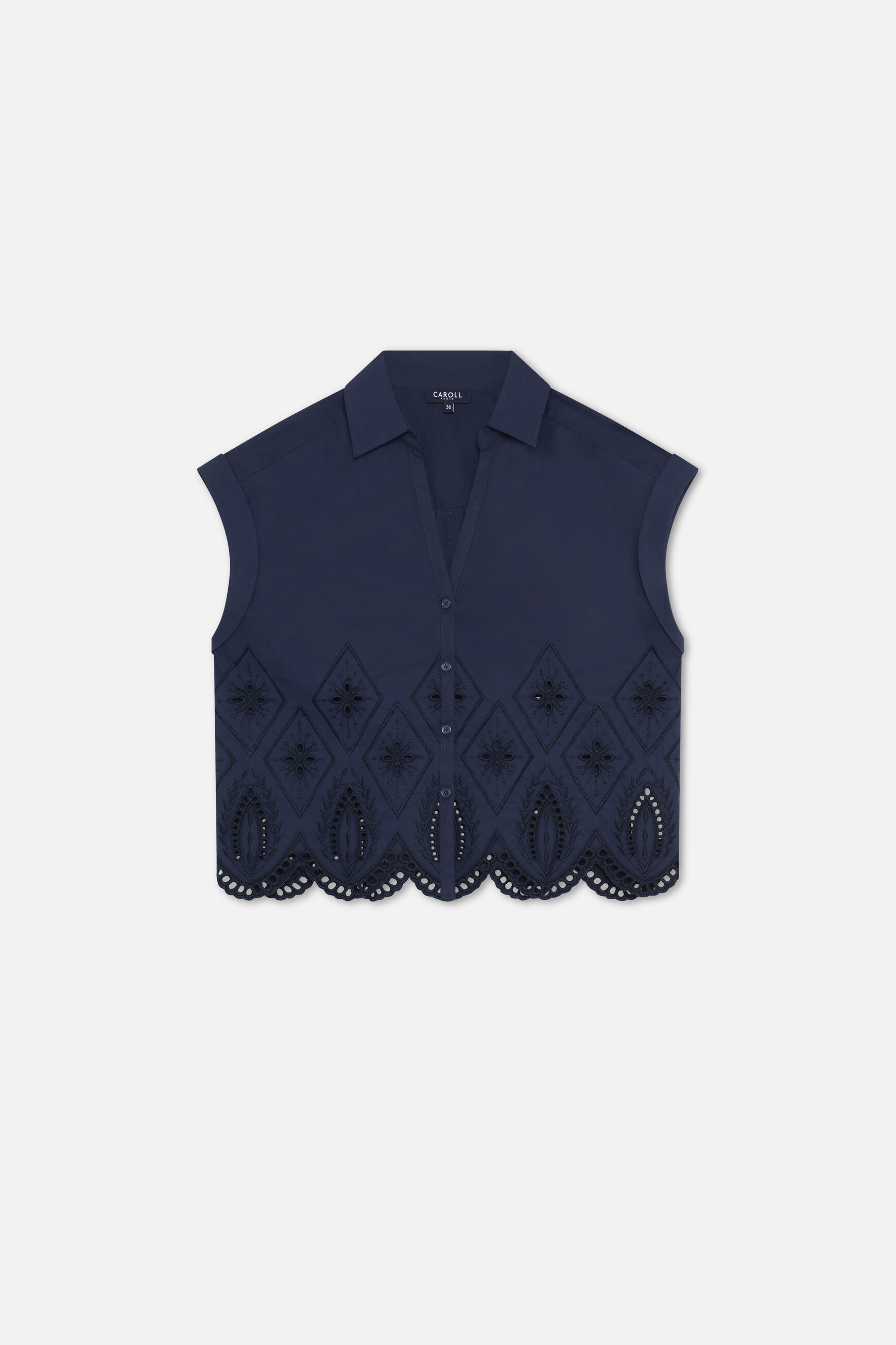 chemise romy bleu marine femme Chemise Romy bleu marine femme