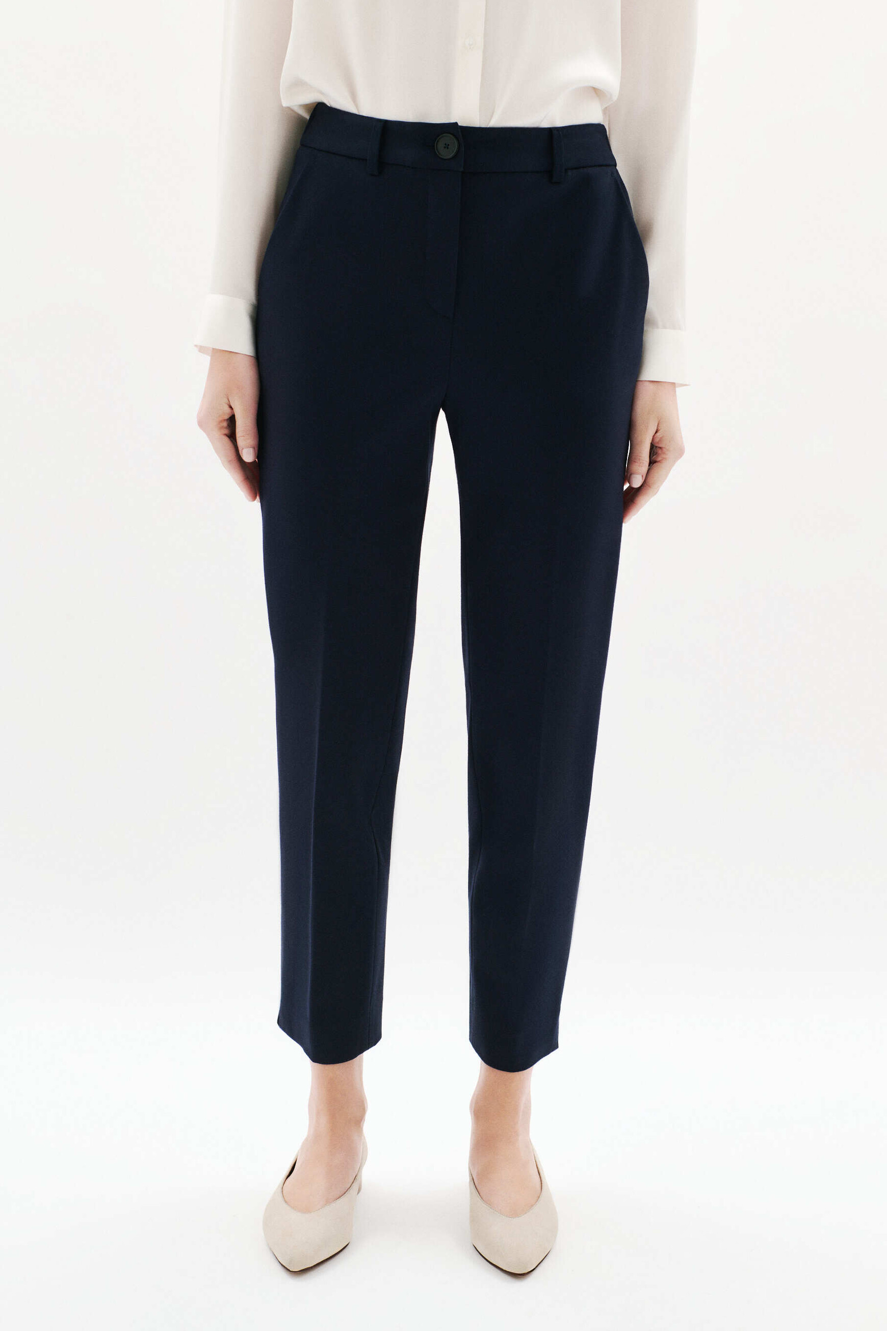 Pants psidik navy blue woman