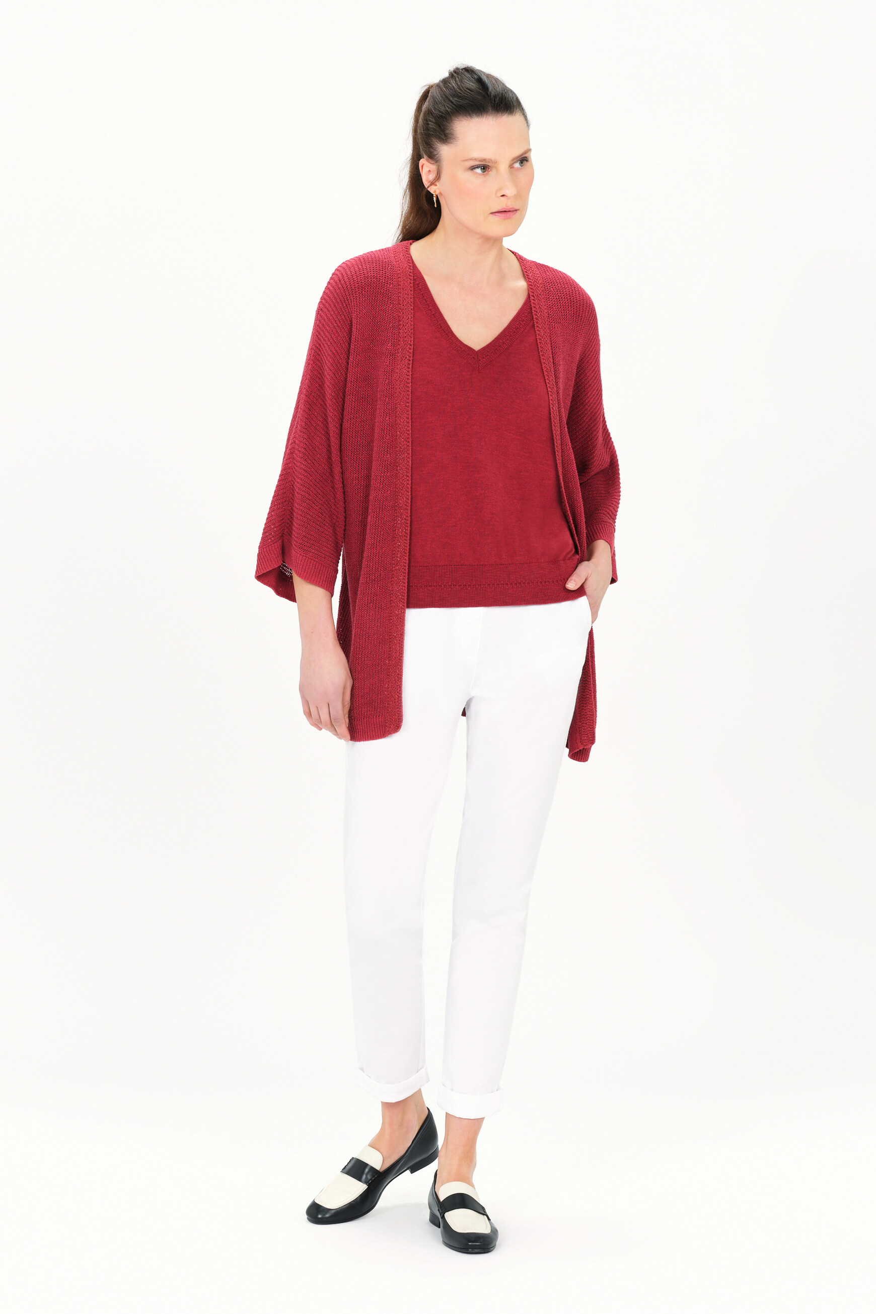 marinella jumper dark brown woman marinella jumper dark brown woman