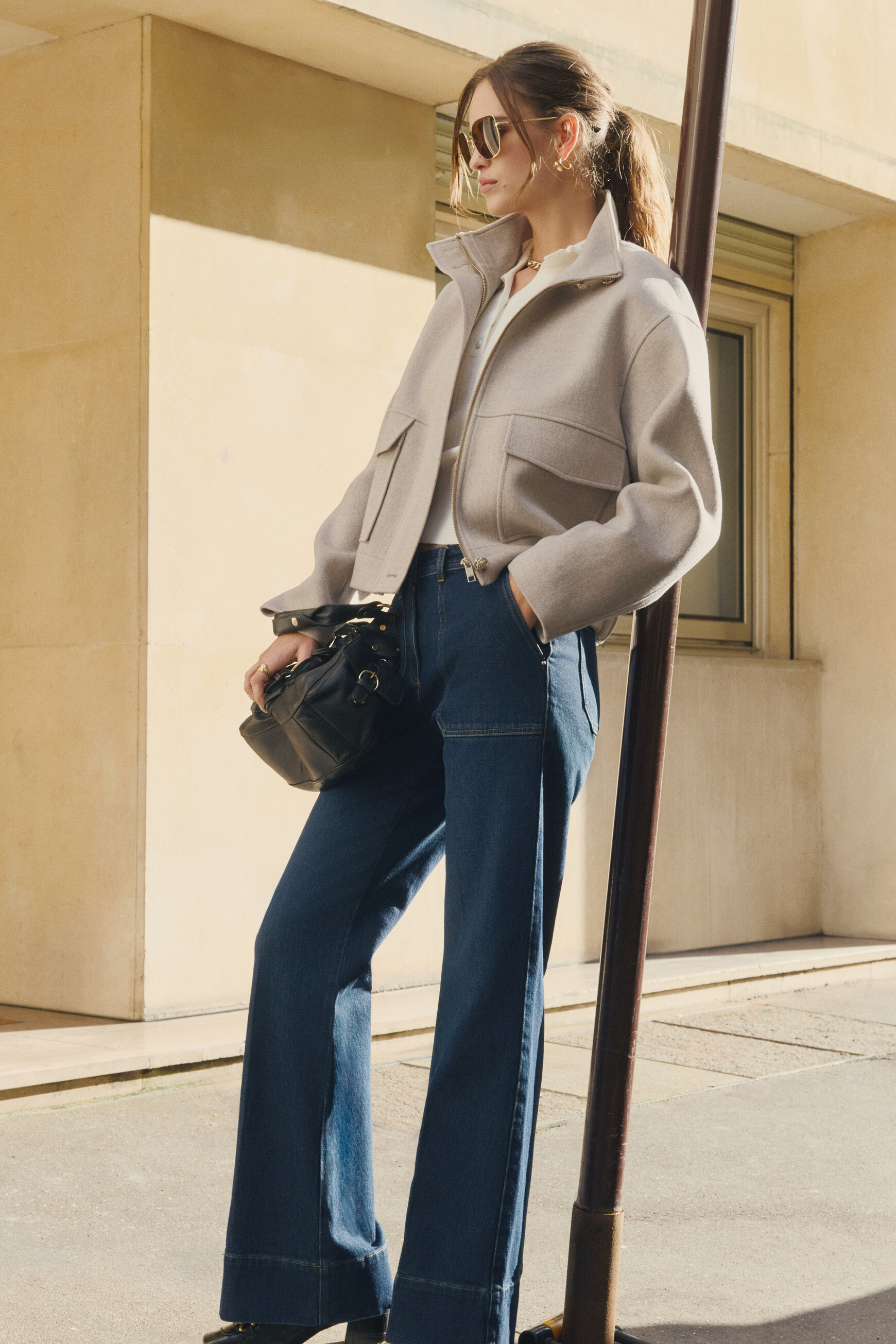 Gmaddie2 coat light brown woman