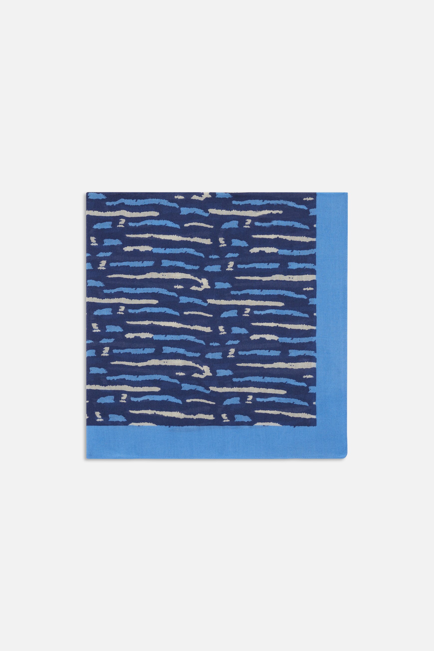 Foulard Lenira bleu marine femme