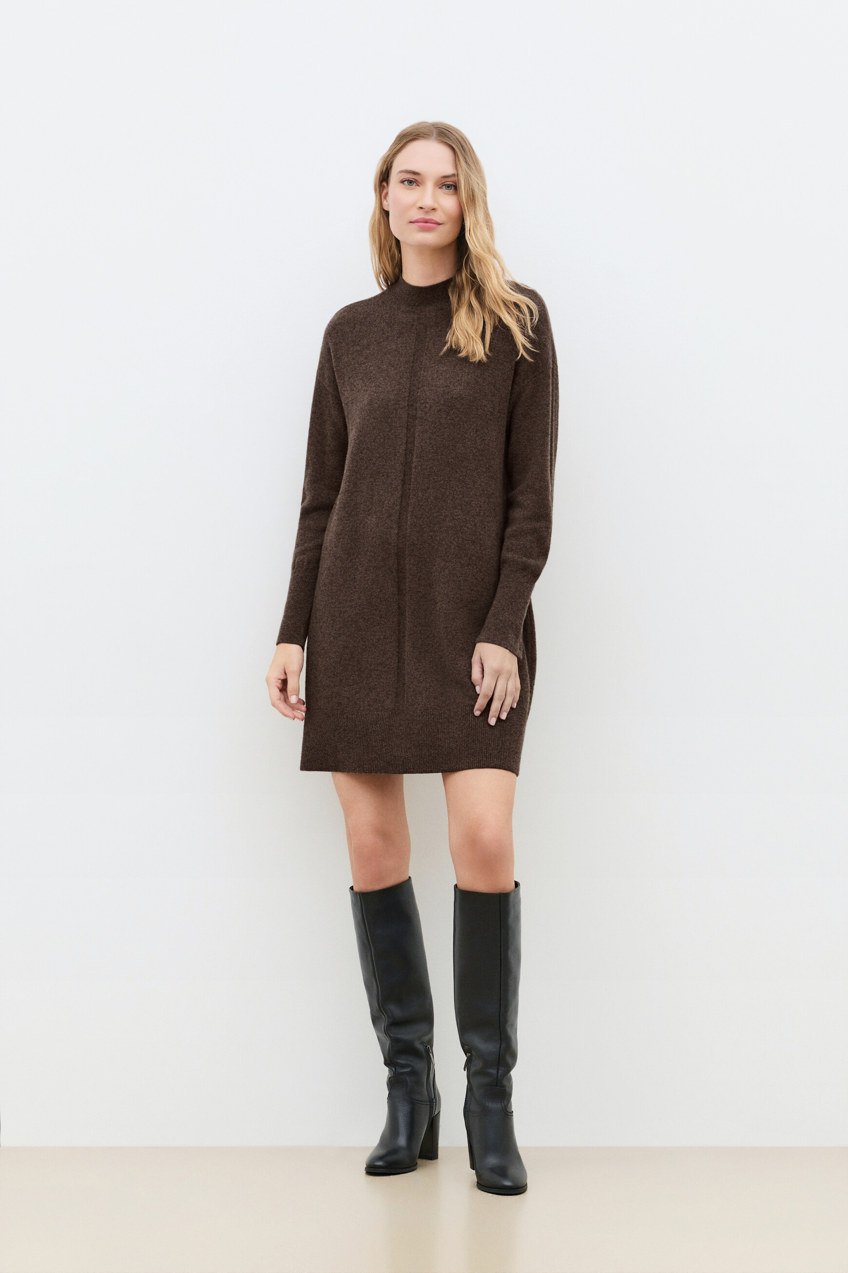 Rmichaela dress brown woman