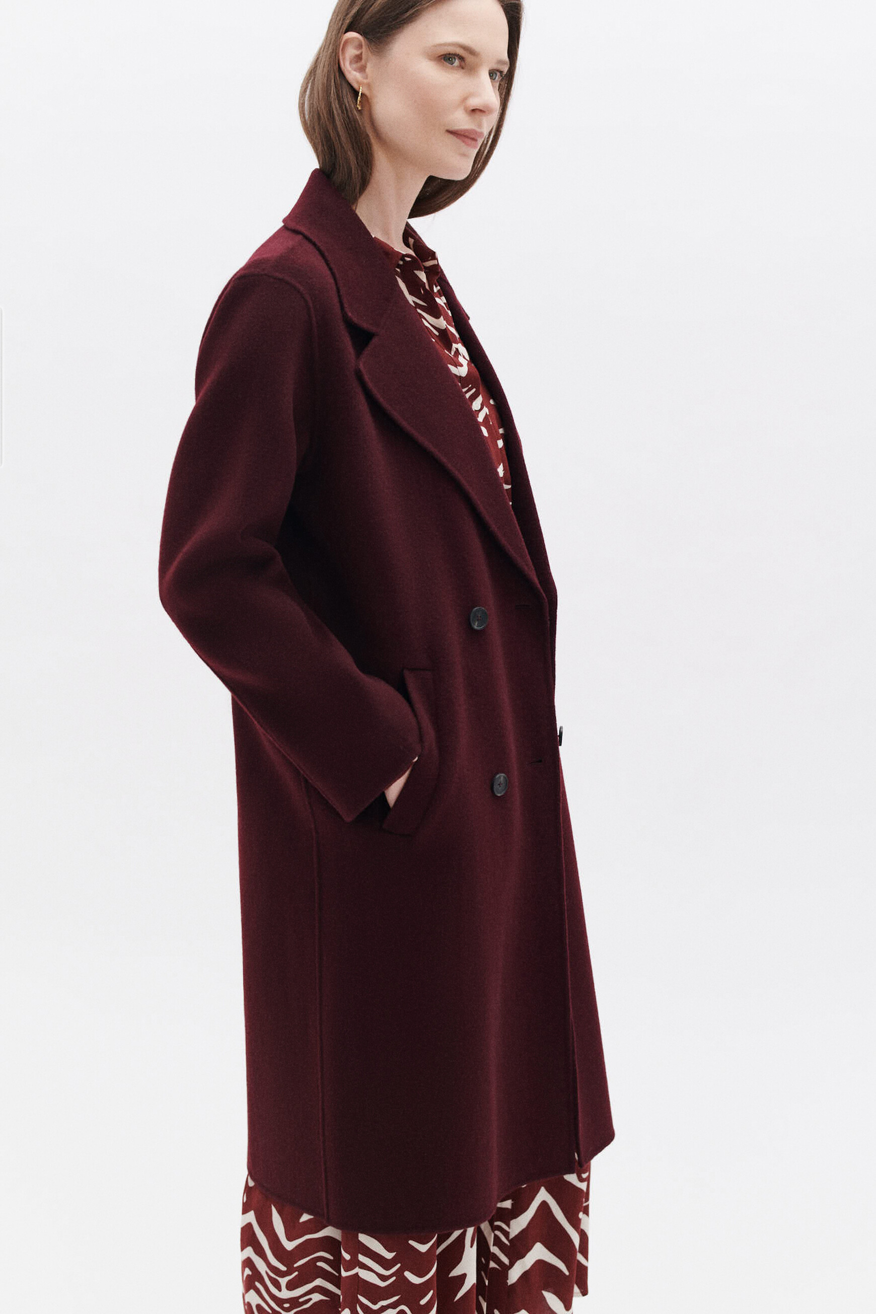 manteau grenard prune femme Manteau grenard prune femme
