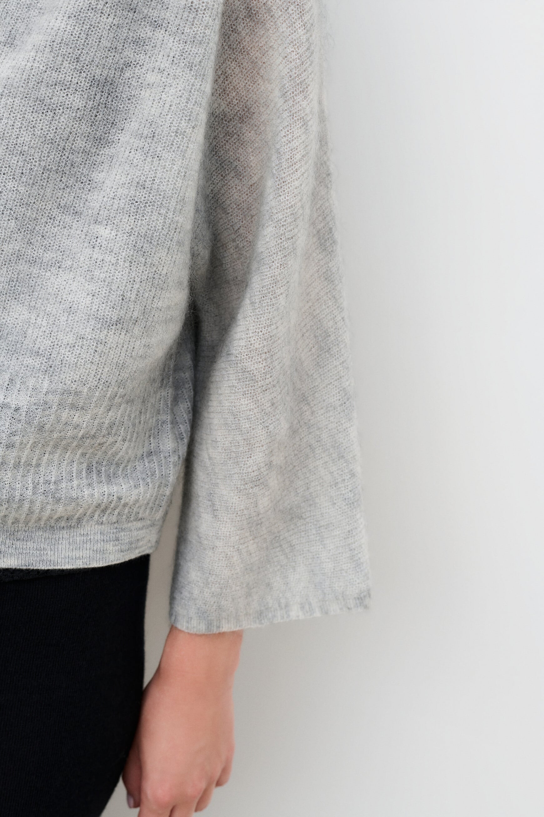 Mpearl sweater grey woman