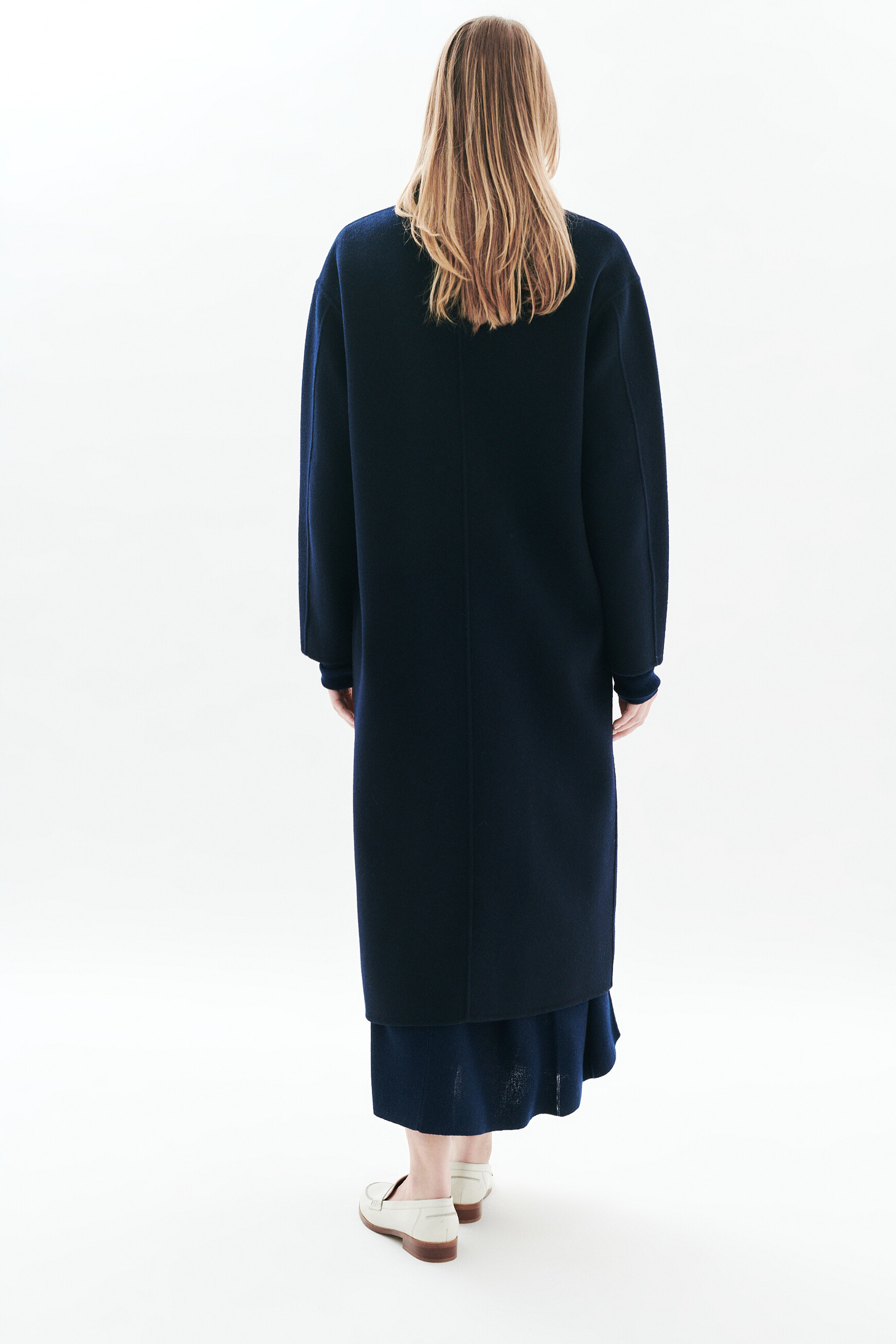 Manteau Gsomero bleu marine femme
