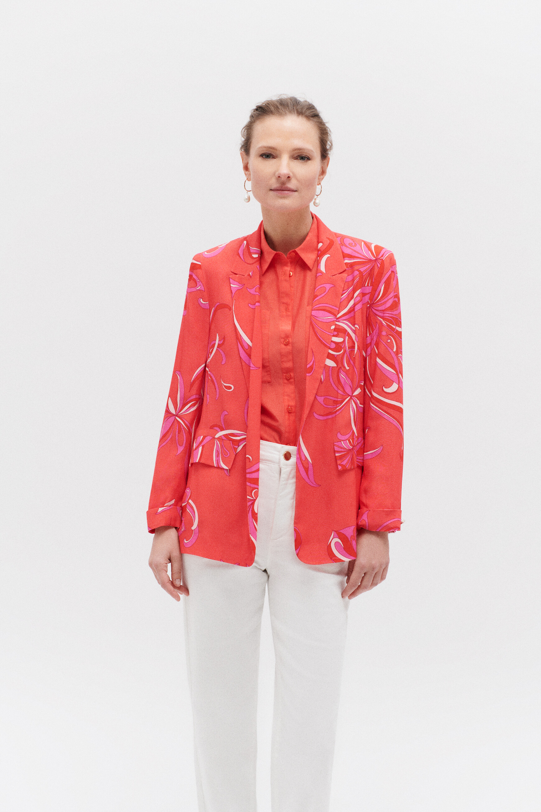 veste thais rouge clair femme veste thais rouge clair femme