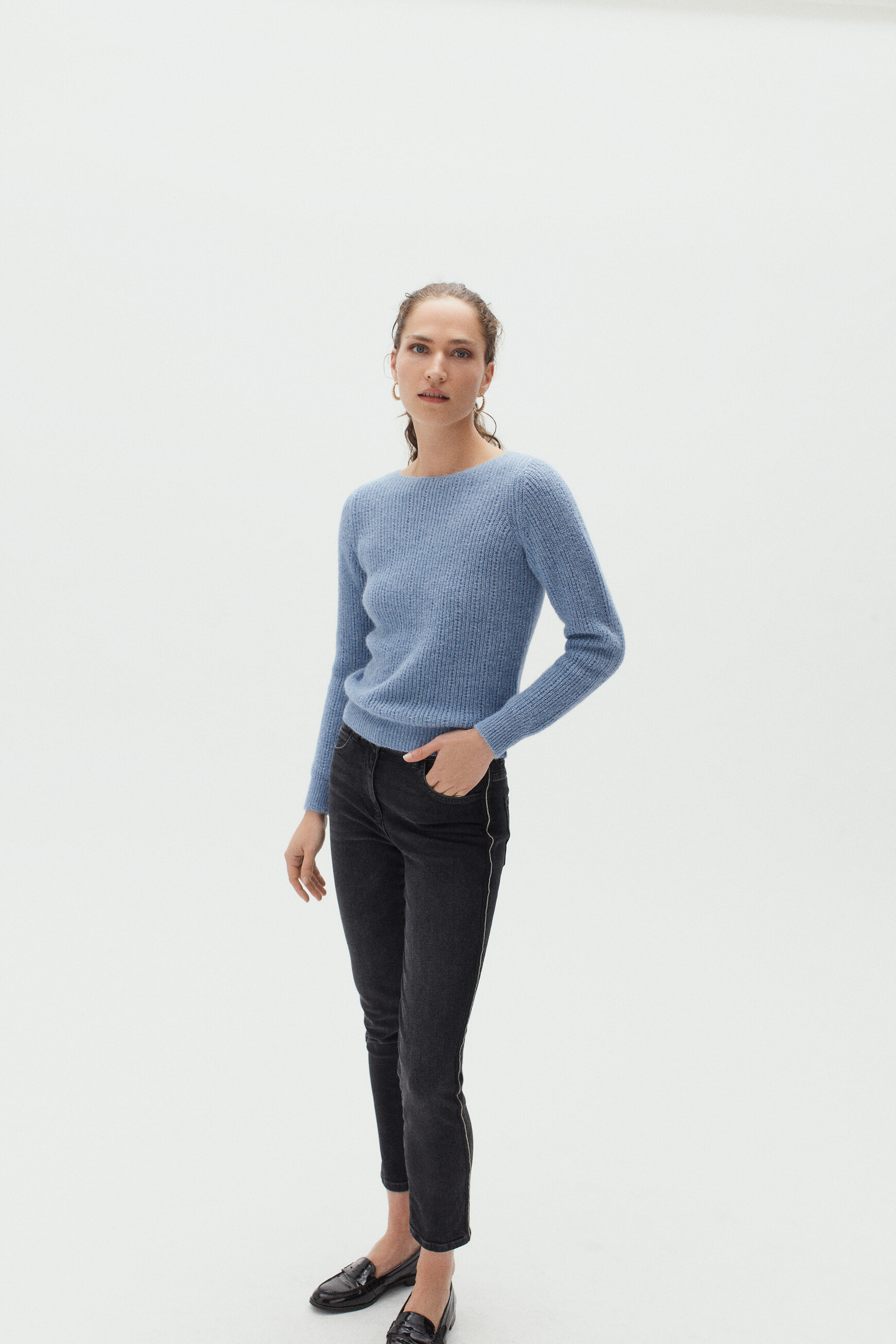 pantalon tosca bleu marine femme pantalon tosca bleu marine femme